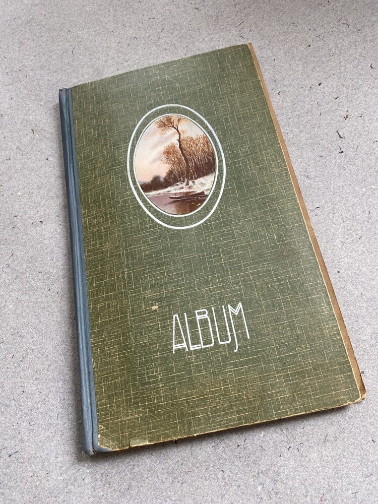 Album na pohledy, fotografie, 60 stran, 1.pol.20.stol.