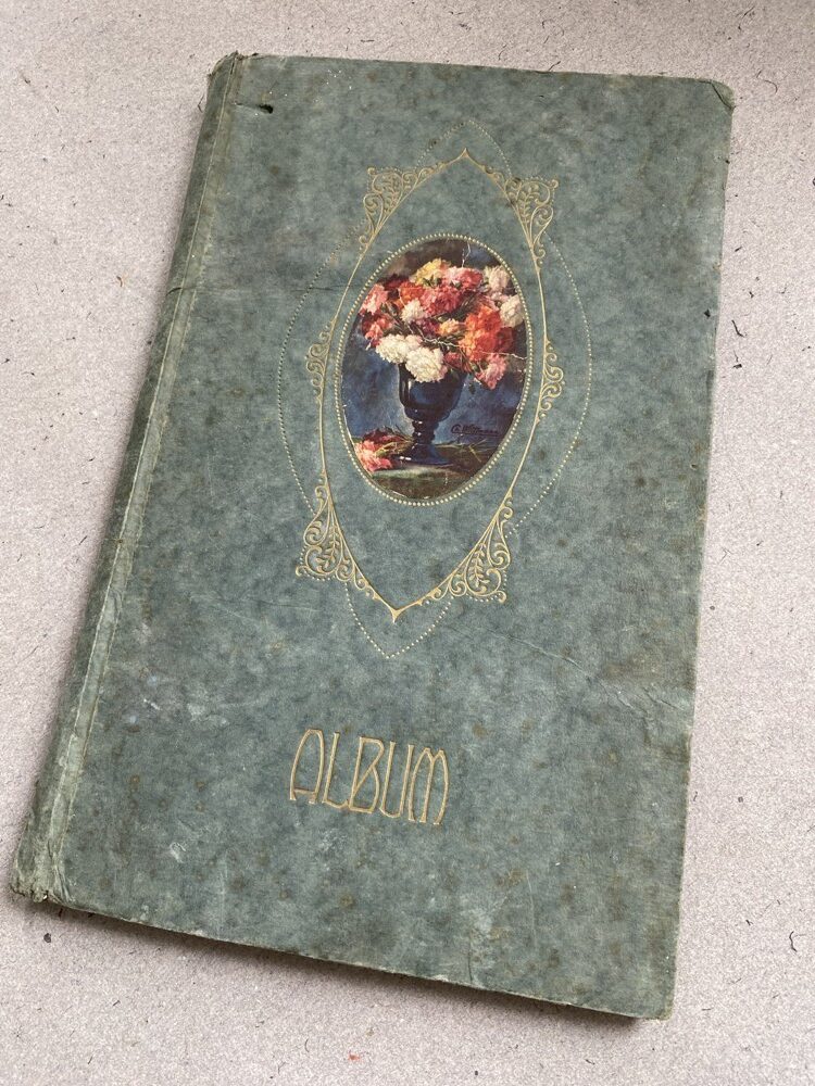 Album na pohledy, fotografie, 76 stran, 1.pol.20.stol.