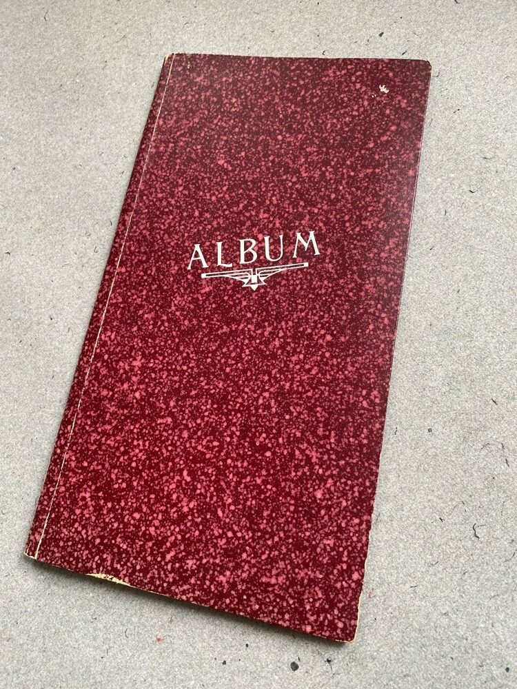 Album na pohledy, fotografie, 20 stran, 1.pol.20.stol.