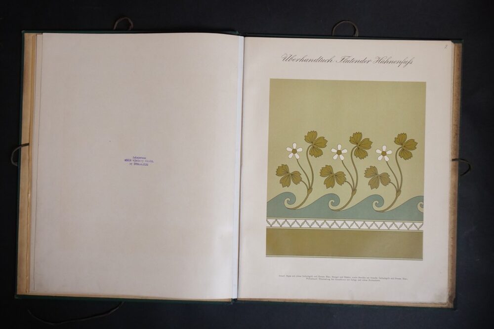 Heimatliche pflanzen-tabule graficky vyobrazených rostlin sec.stylu 1900 - Obrázek 4