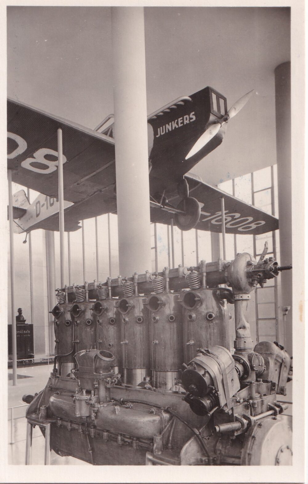 Pohlednice Zlín Památník Tomáše Bati, 1942