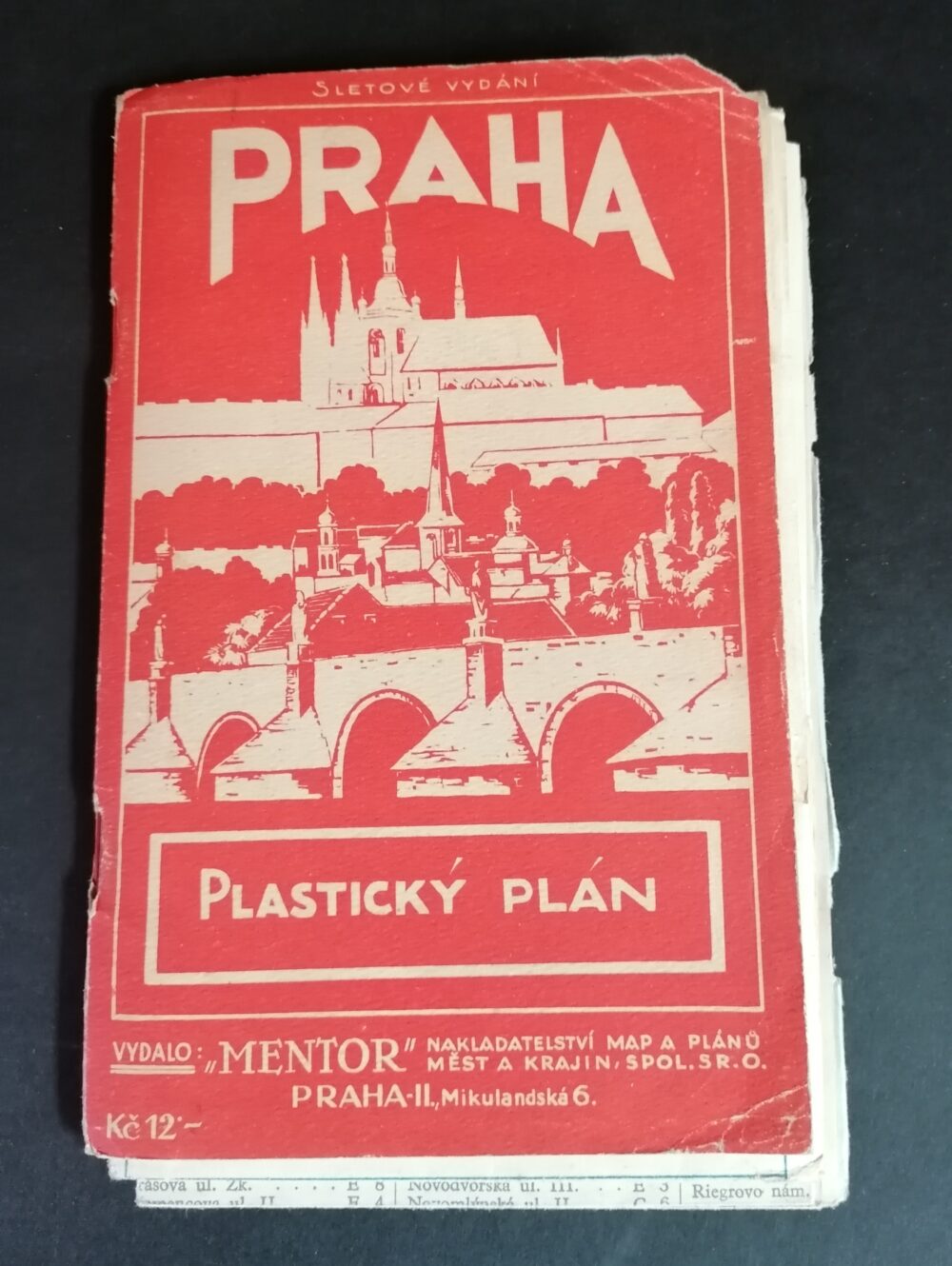 PRAHA Plastický plán - v době VIII.Sletu Všesokolského 1926, brožurka - Image 8