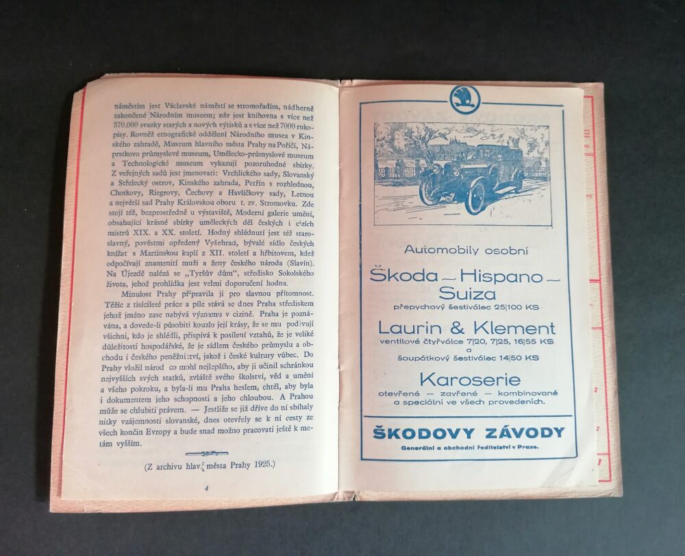 PRAHA Plastický plán - v době VIII.Sletu Všesokolského 1926, brožurka - Image 4