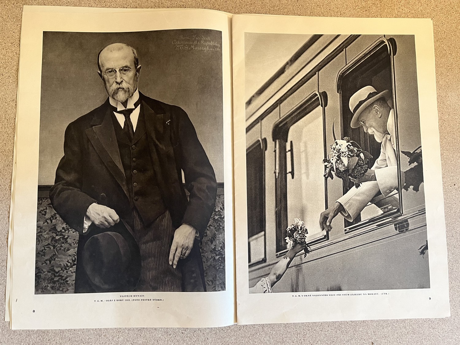 Noviny Tomáš Garrigue Masaryk - o životě, poslední cesta 22 ks - Obrázek 7