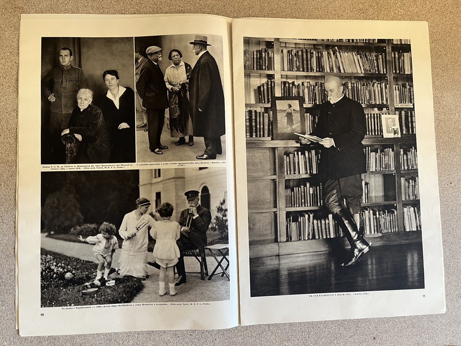 Noviny Tomáš Garrigue Masaryk - o životě, poslední cesta 22 ks - Obrázek 8