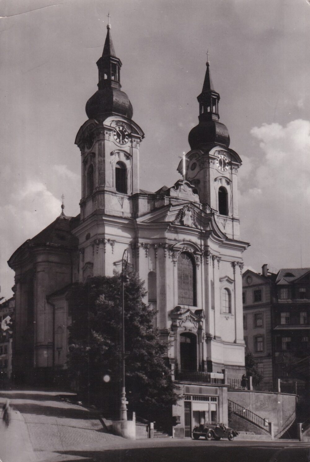 Fotografie Barokní kostel sv. Máří Magdalény Karlovy Vary