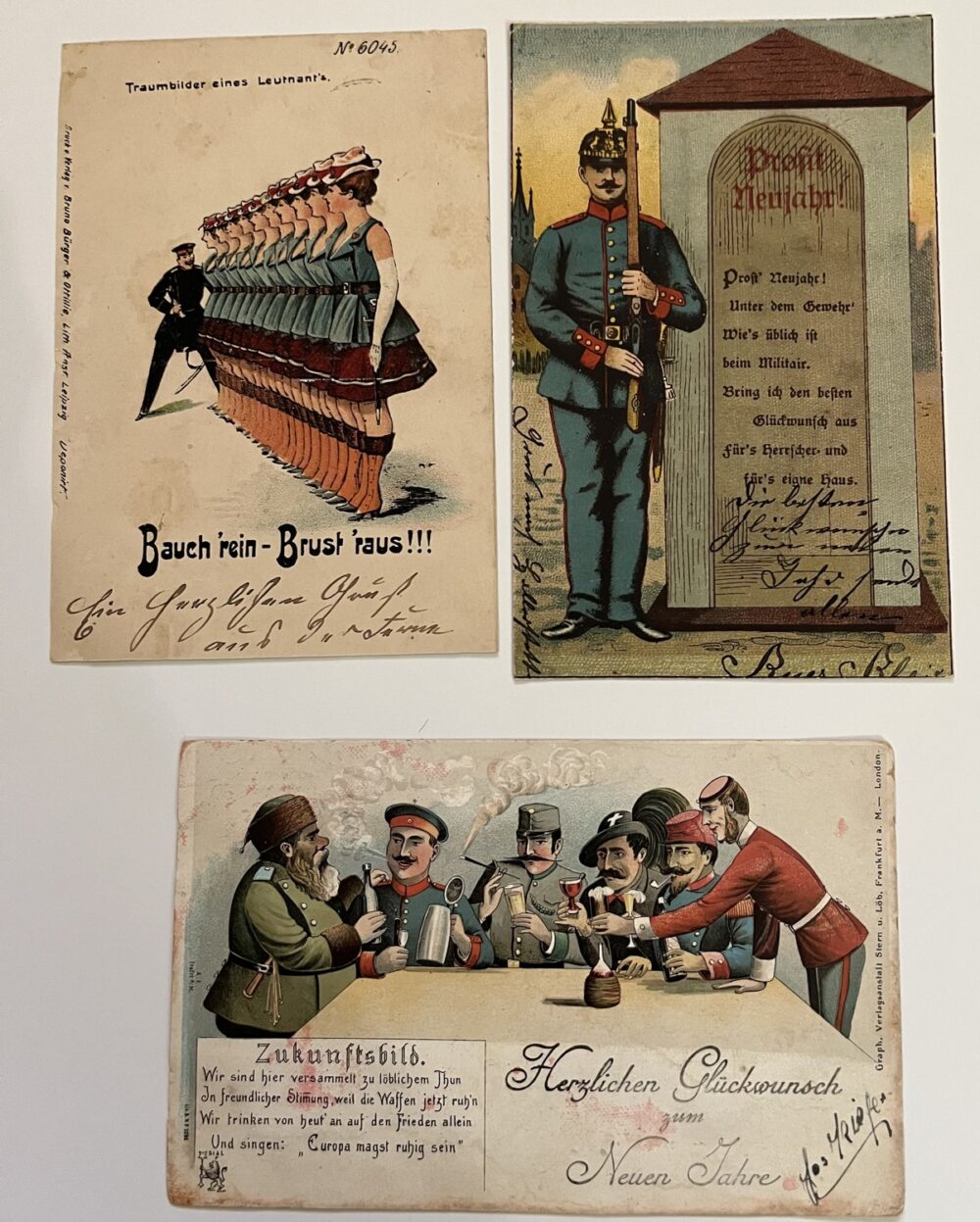 Set pohlednice Vojsko - Německá armáda před r.1914, s razítky 12 ks, Jízda - Image 2