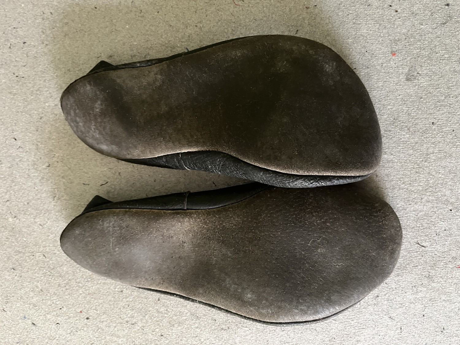 Cvičky, ťapky z dob socialismu, 3 páry Partizánske, 50-80.léta - Obrázek 3