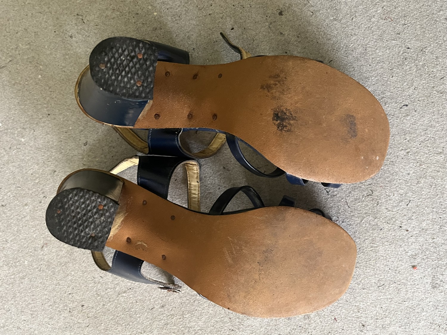 Dámské společenské boty na podpatku z dob socialismu, 3 páry - Obrázek 6