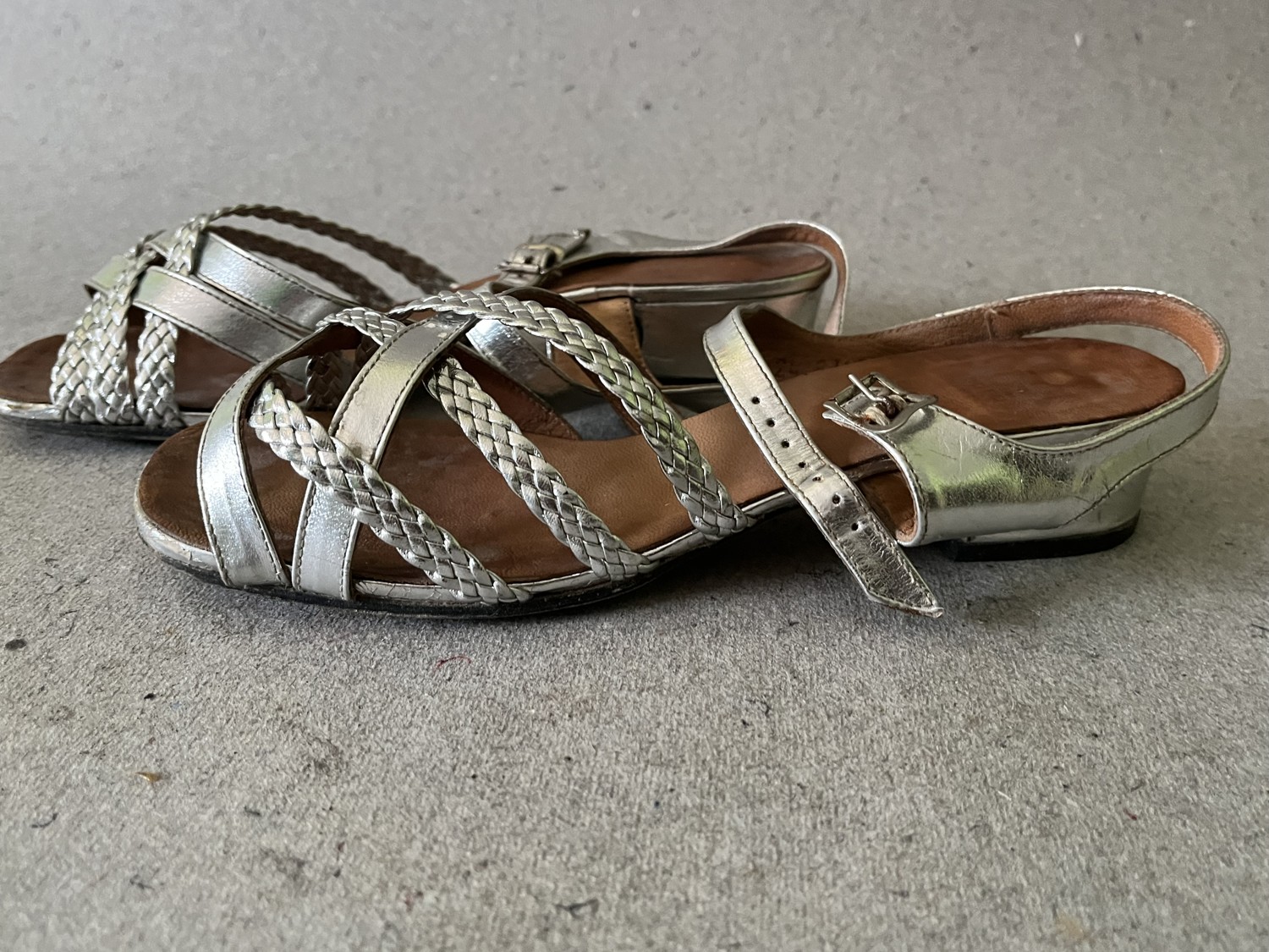 Dámské společenské boty na podpatku z dob socialismu, 3 páry - Obrázek 12