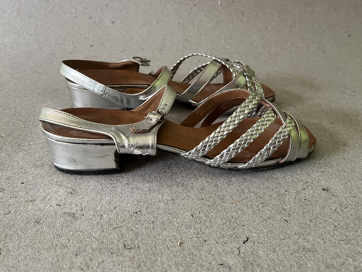 Dámské společenské boty na podpatku z dob socialismu, 3 páry - Obrázek 14