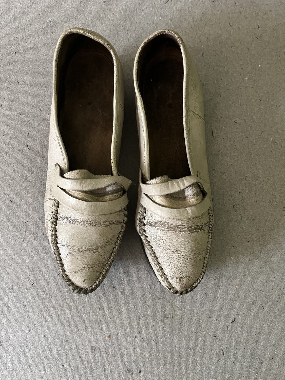 Boty z dob socialismu, mokasíny, polobotky závod Partizánske, 3 páry - Obrázek 2