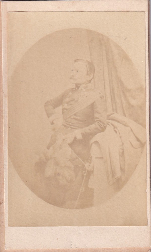 Vizitka Vojsko, vyznamenání, šavle Rakousko-Uhersko