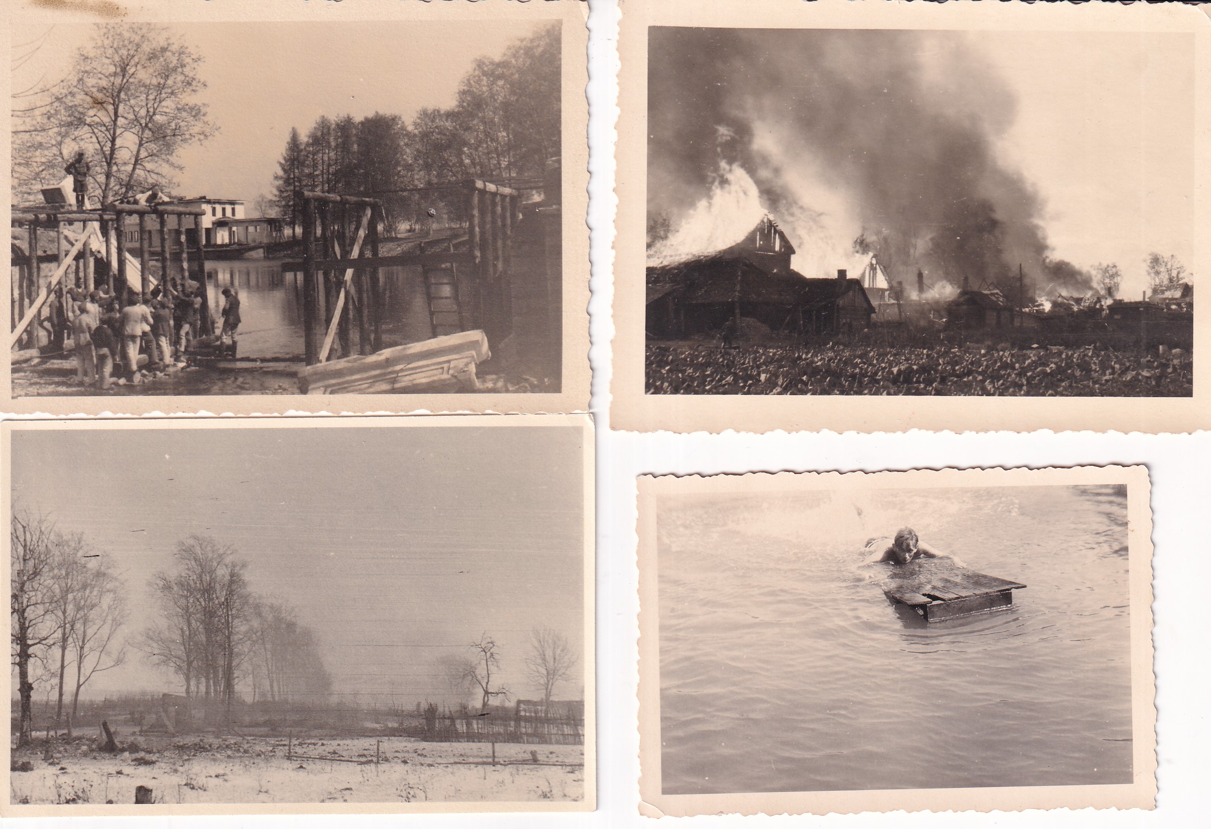 Album+kufřík fotografií německého vojáka z fronty, okupovaných oblastí 400ks - Obrázek 13