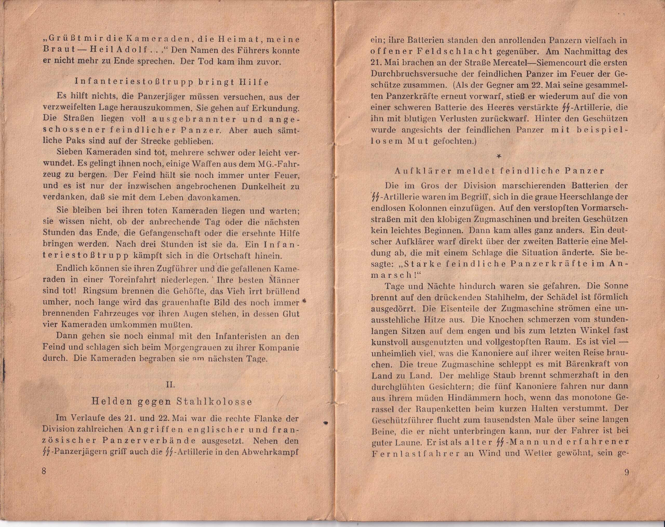 Kniha Protitanková bitva SS u Arrasu v r. 1940, Hein Schlecht - Obrázek 4