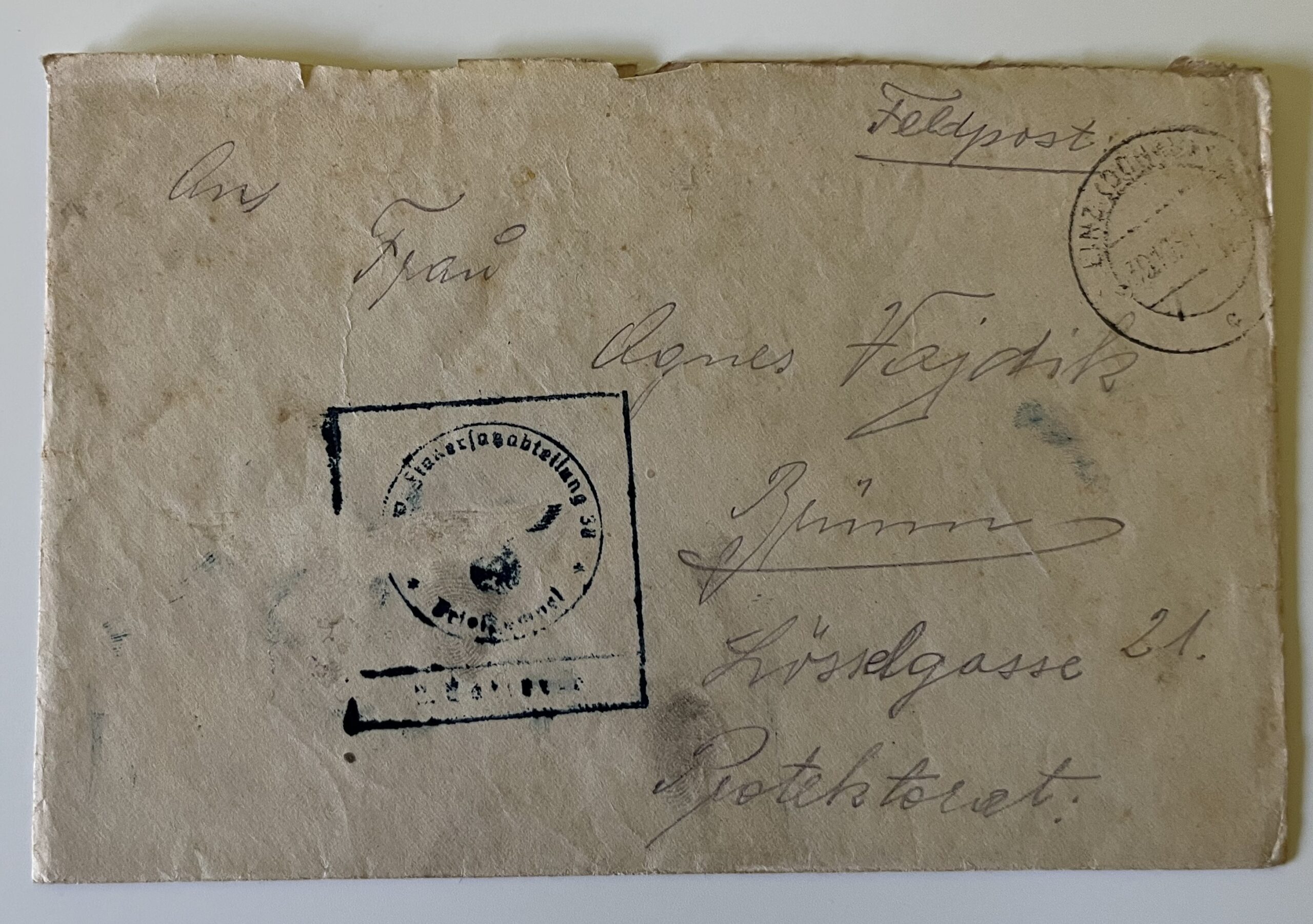 Polní pošta, vojenská korenspodence, foto vojáka 2.světová válka 17ks - Obrázek 5