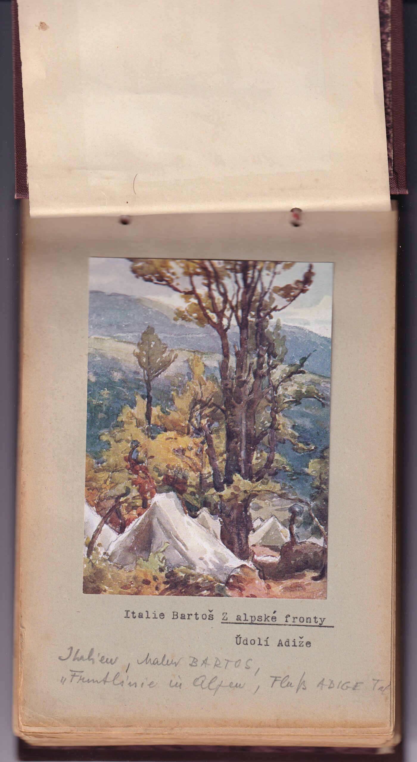 Album obrázků Rusko, Itálie - z fronty, legie Bartoš, Vlček, Malý 36 ks - Obrázek 8