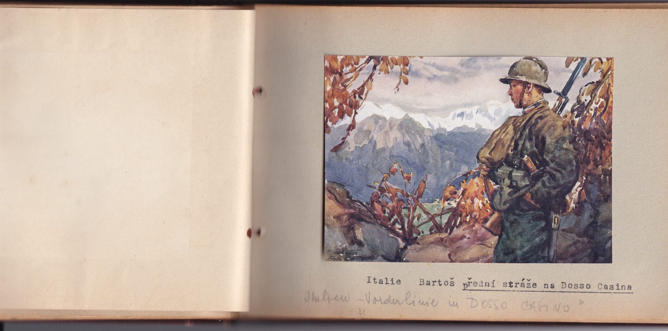 Album obrázků Rusko, Itálie - z fronty, legie Bartoš, Vlček, Malý 36 ks - Obrázek 11