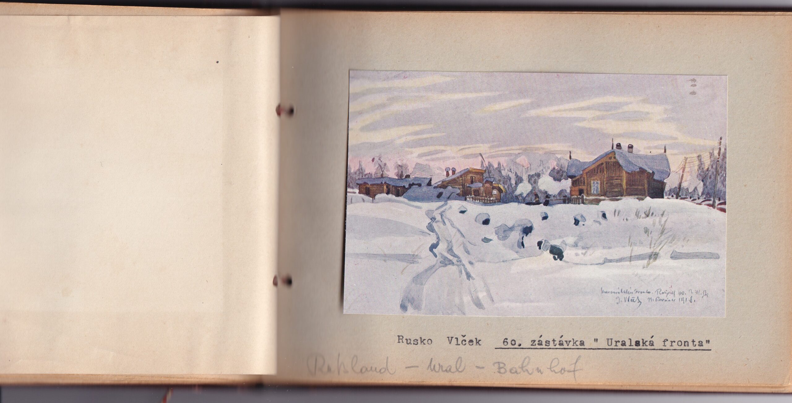 Album obrázků Rusko, Itálie - z fronty, legie Bartoš, Vlček, Malý 36 ks - Obrázek 12