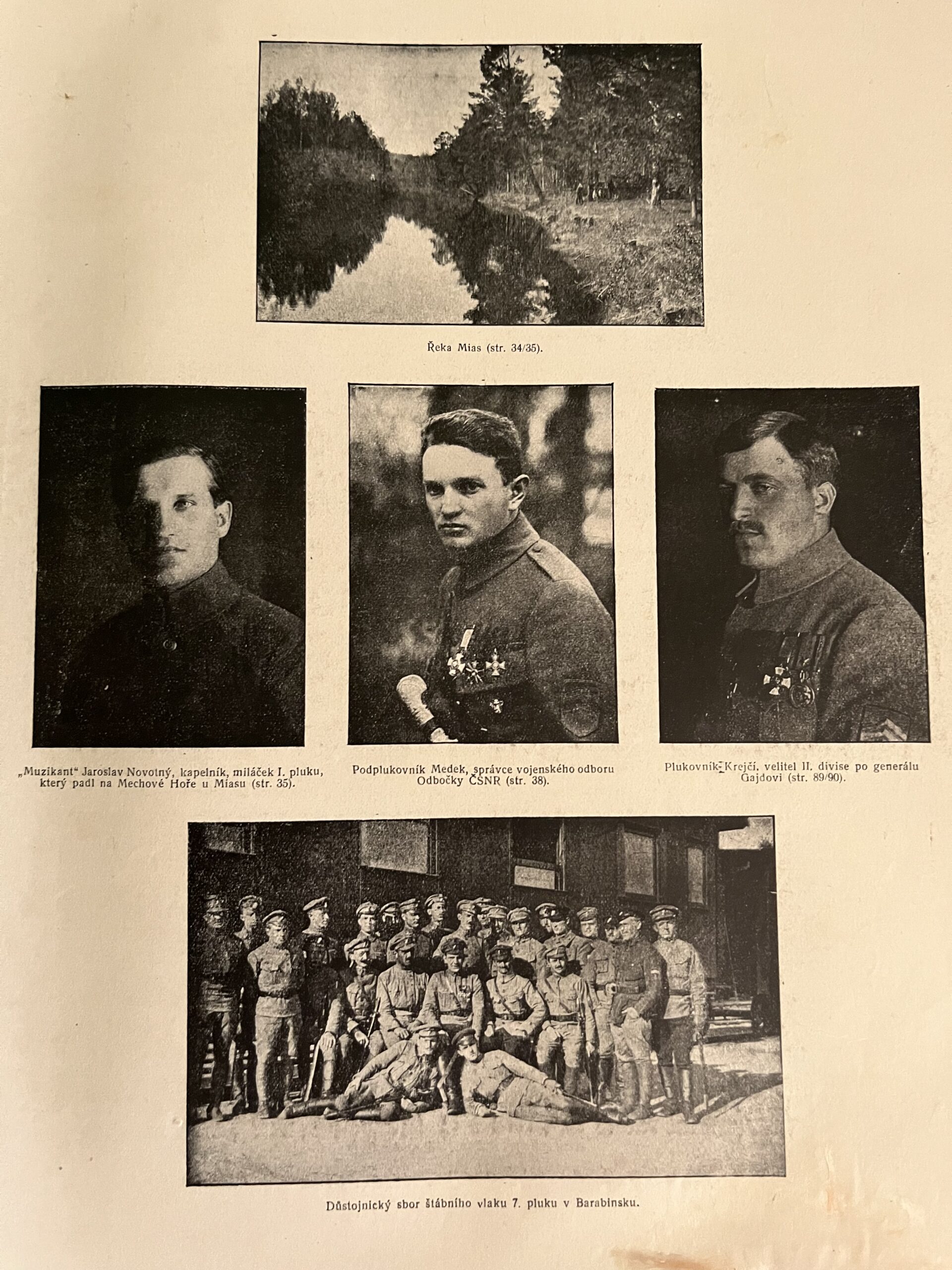 Kniha Přehled vzniku čs. vojska v Rusku - mapky, snímky Legie - Obrázek 4