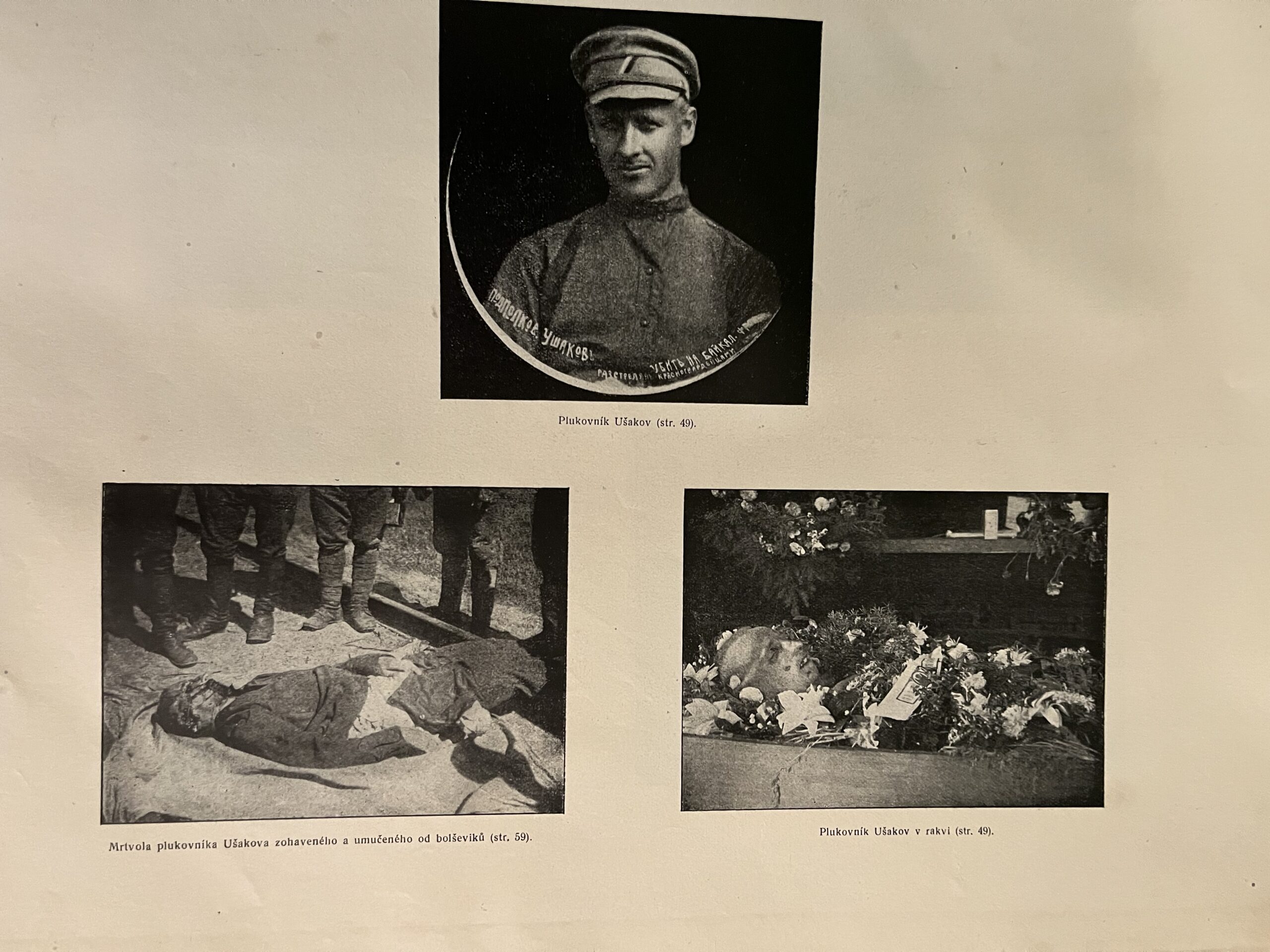 Kniha Přehled vzniku čs. vojska v Rusku - mapky, snímky Legie - Obrázek 6