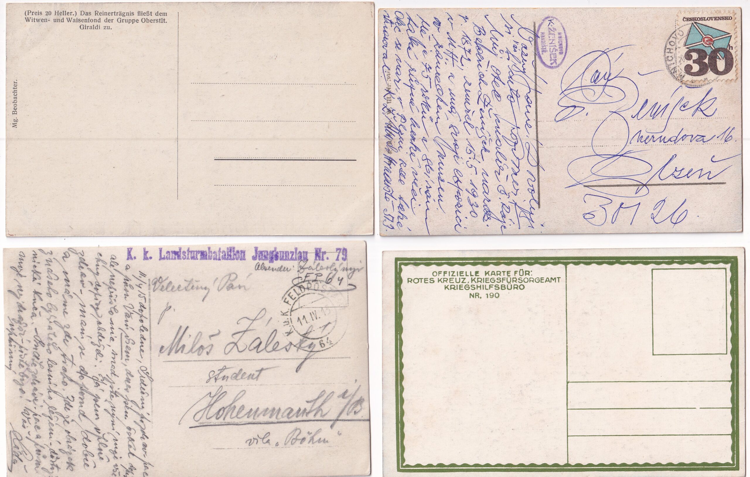 Vojenské pohlednice RU,WWI,vojáci na frontě,život v zákopech 41 ks - Obrázek 4