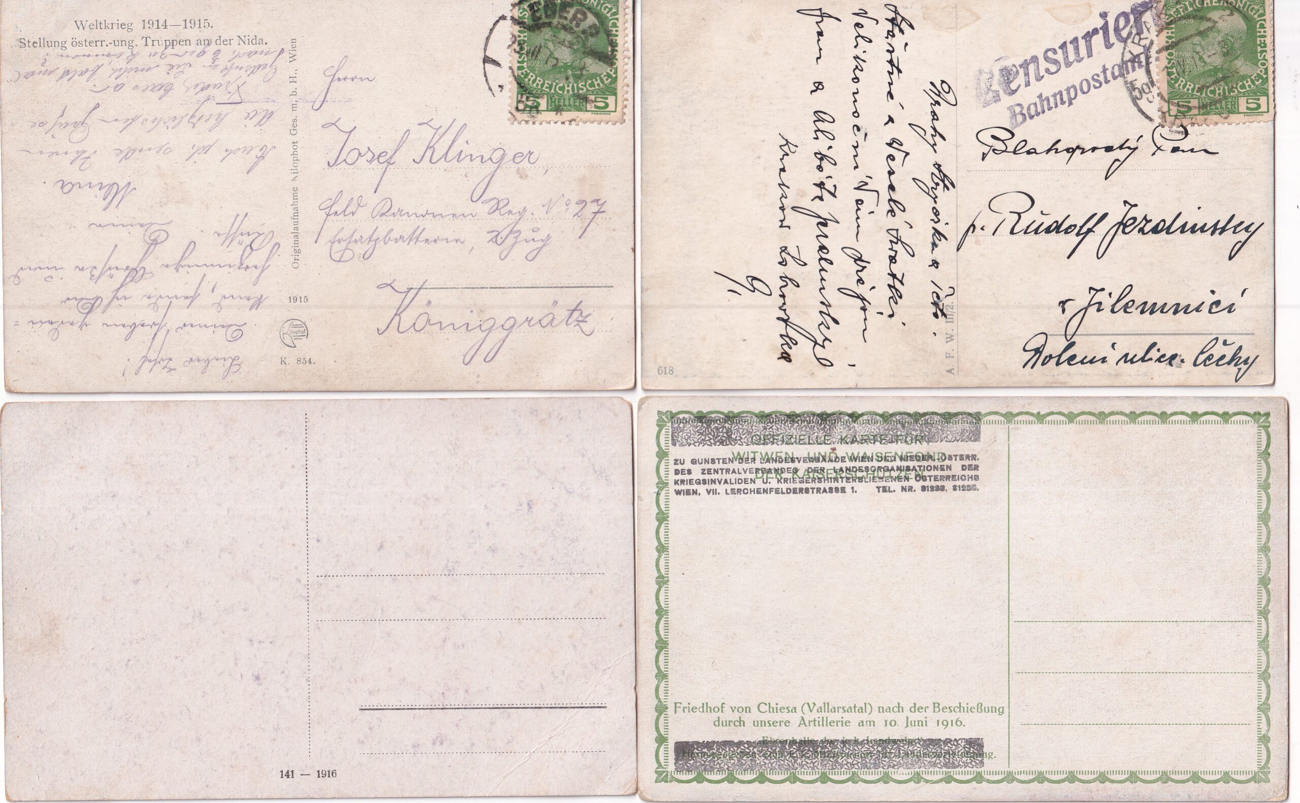 Vojenské pohlednice RU,WWI,vojáci na frontě,život v zákopech 41 ks - Obrázek 14