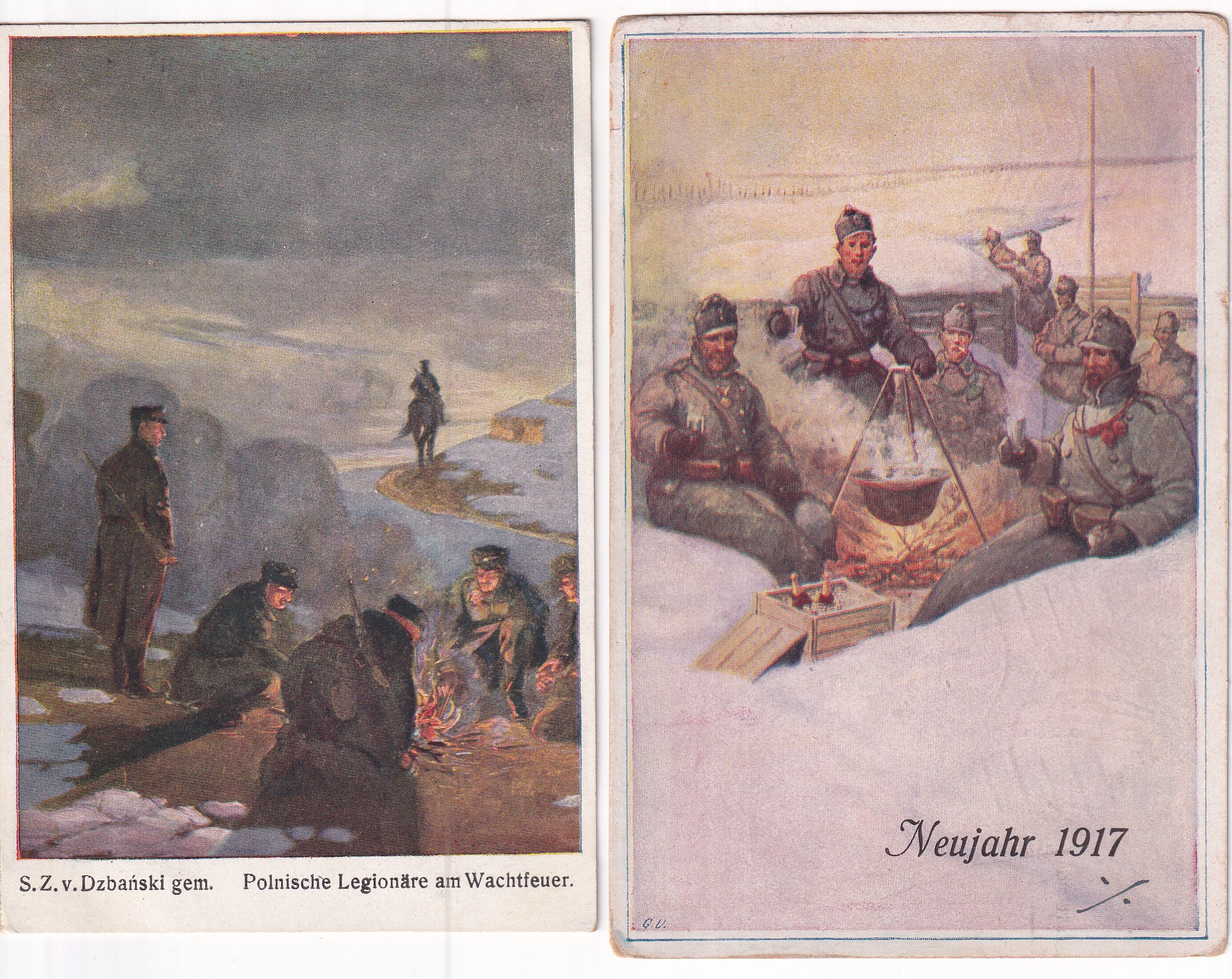 Vojenské pohlednice RU,WWI,vojáci na frontě,život v zákopech 41 ks - Obrázek 22