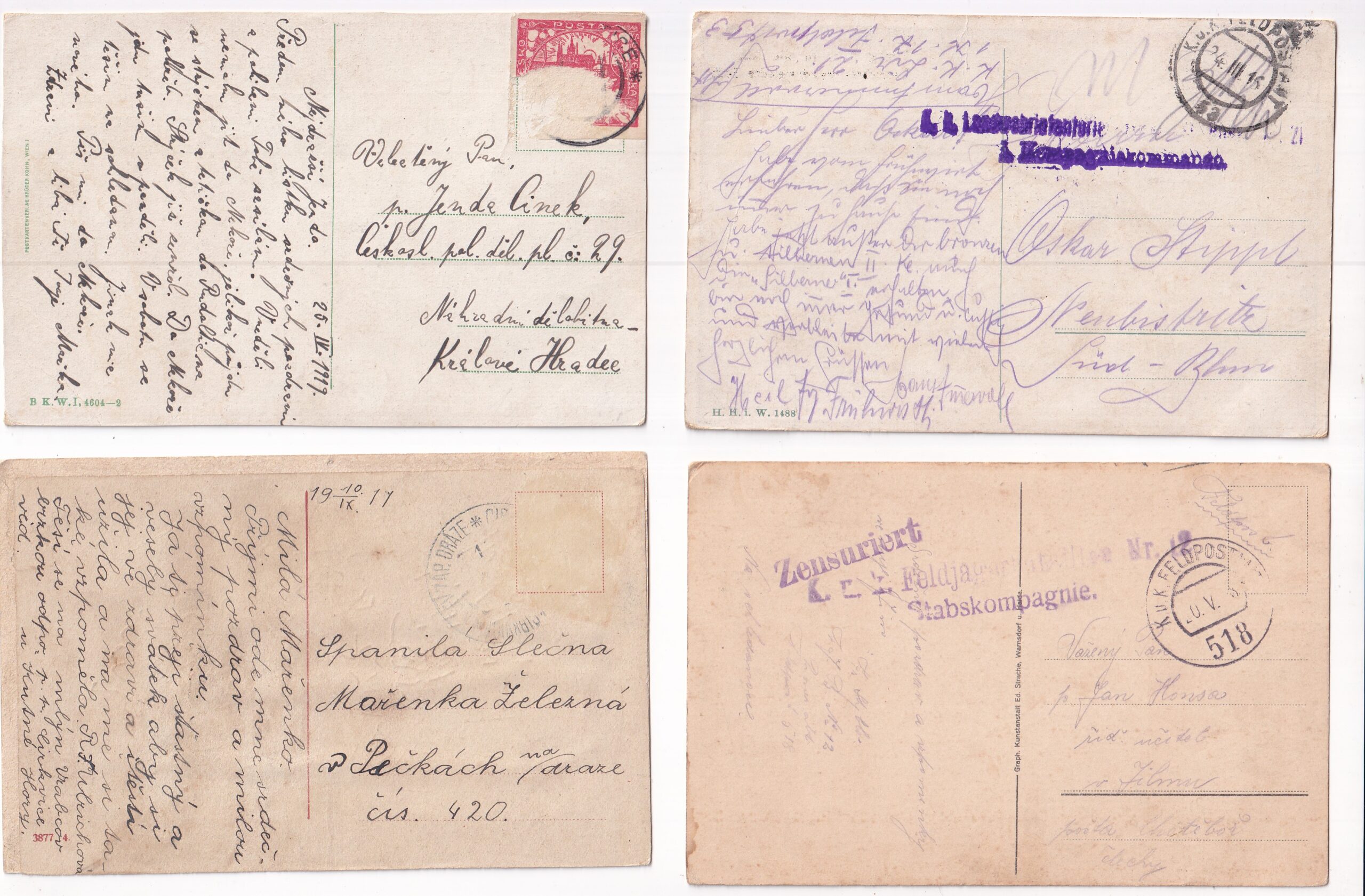 Vojenské pohlednice WWI,RU,transporty a bojiště v horách,Dolomity,Tyrolsko...61 ks - Obrázek 22