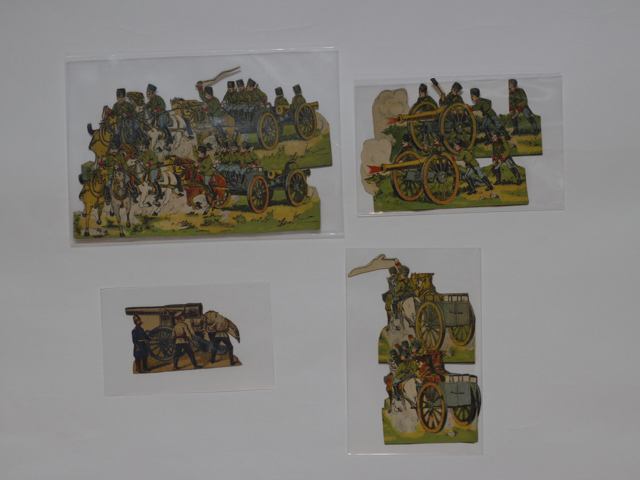 Papírové figurky vojáčků 1287ks různé armády,dělostřelci,námořníci... - Obrázek 22