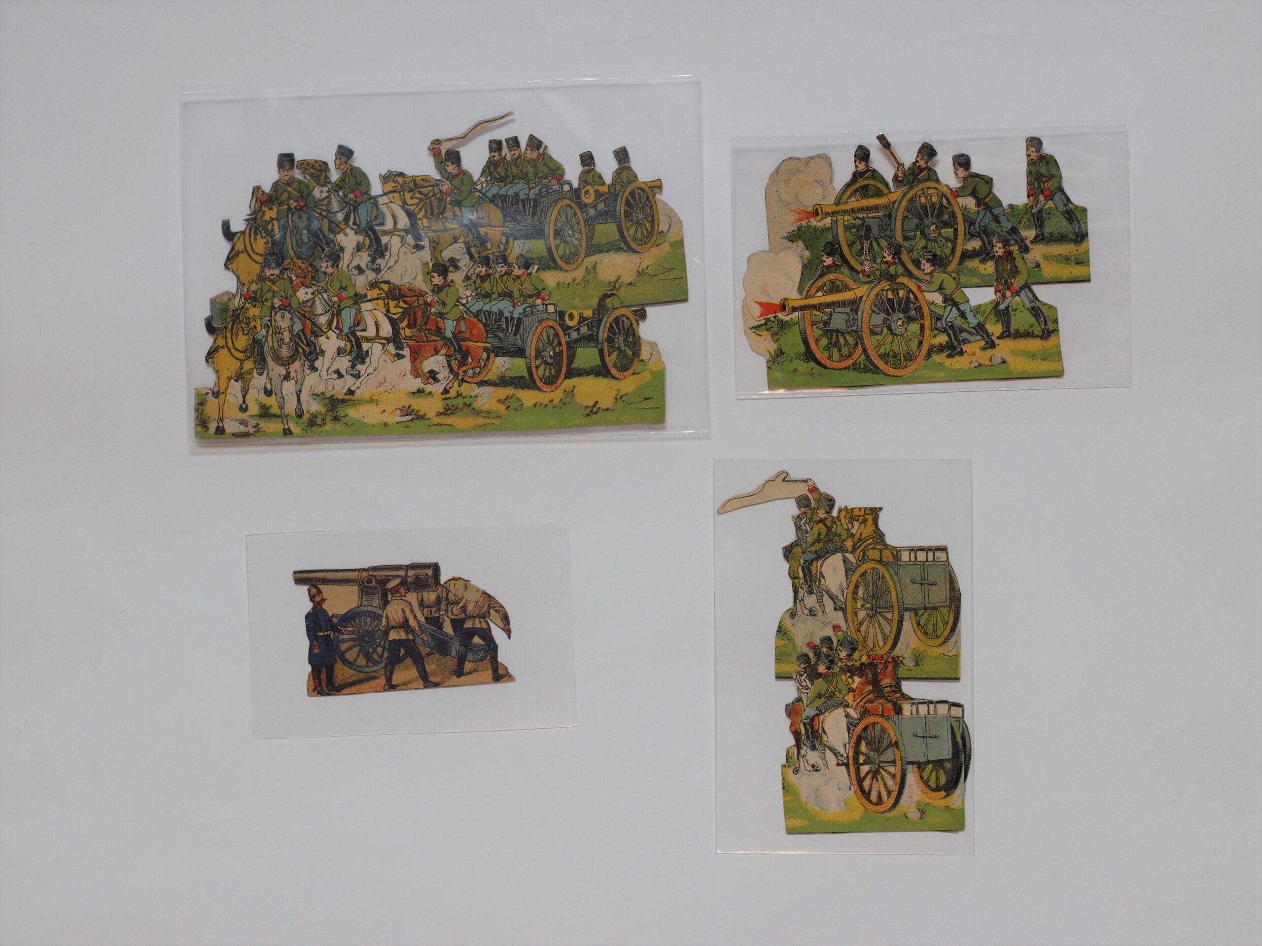 Papírové figurky vojáčků 1287ks různé armády,dělostřelci,námořníci... - Obrázek 21