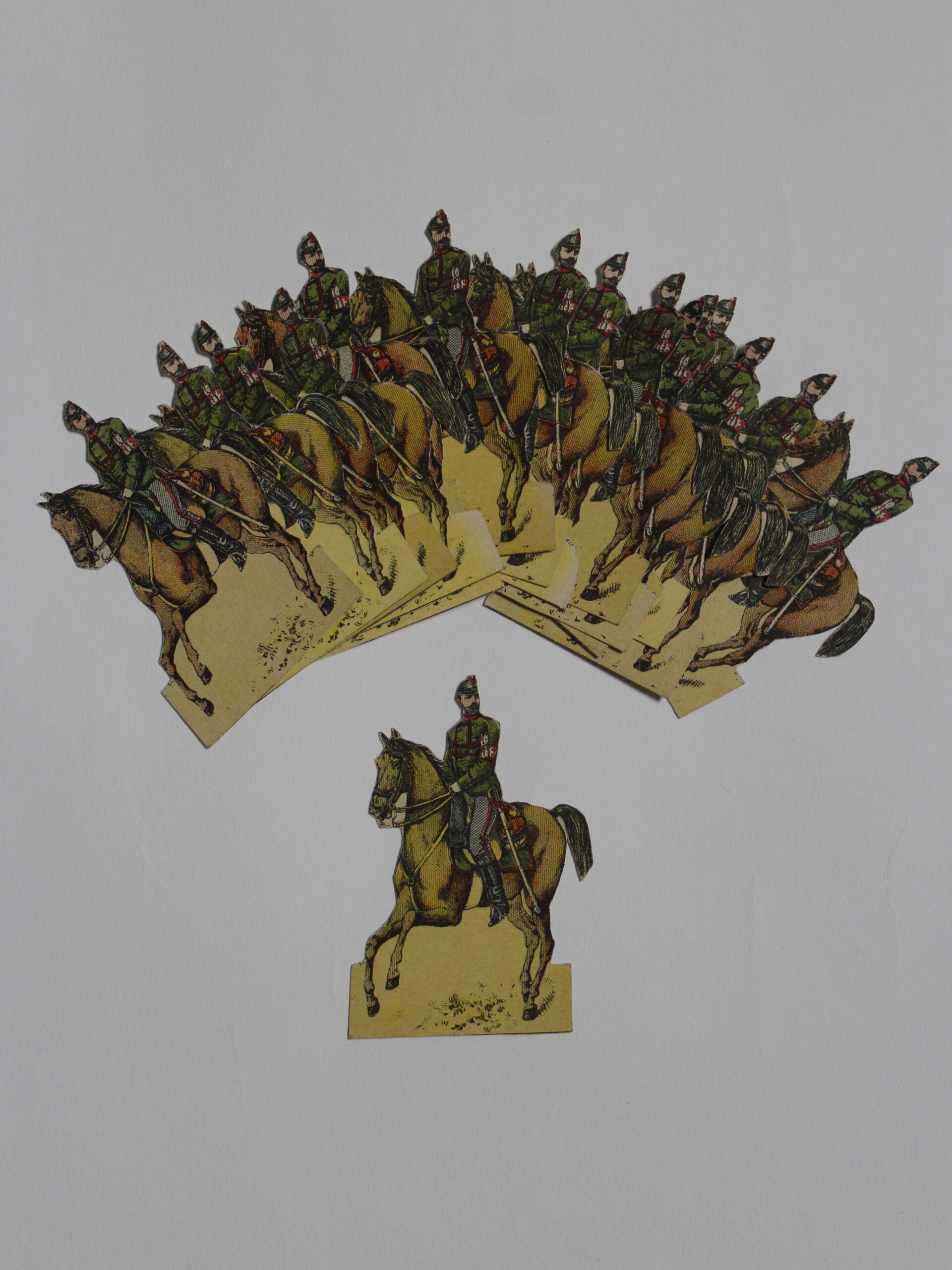 Papírové figurky vojáčků 1287ks různé armády,dělostřelci,námořníci... - Obrázek 17