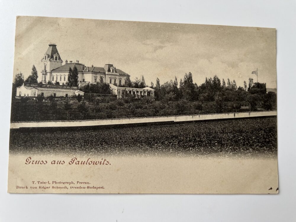 Pohlednice místopis Pavlovice, okres Přerov