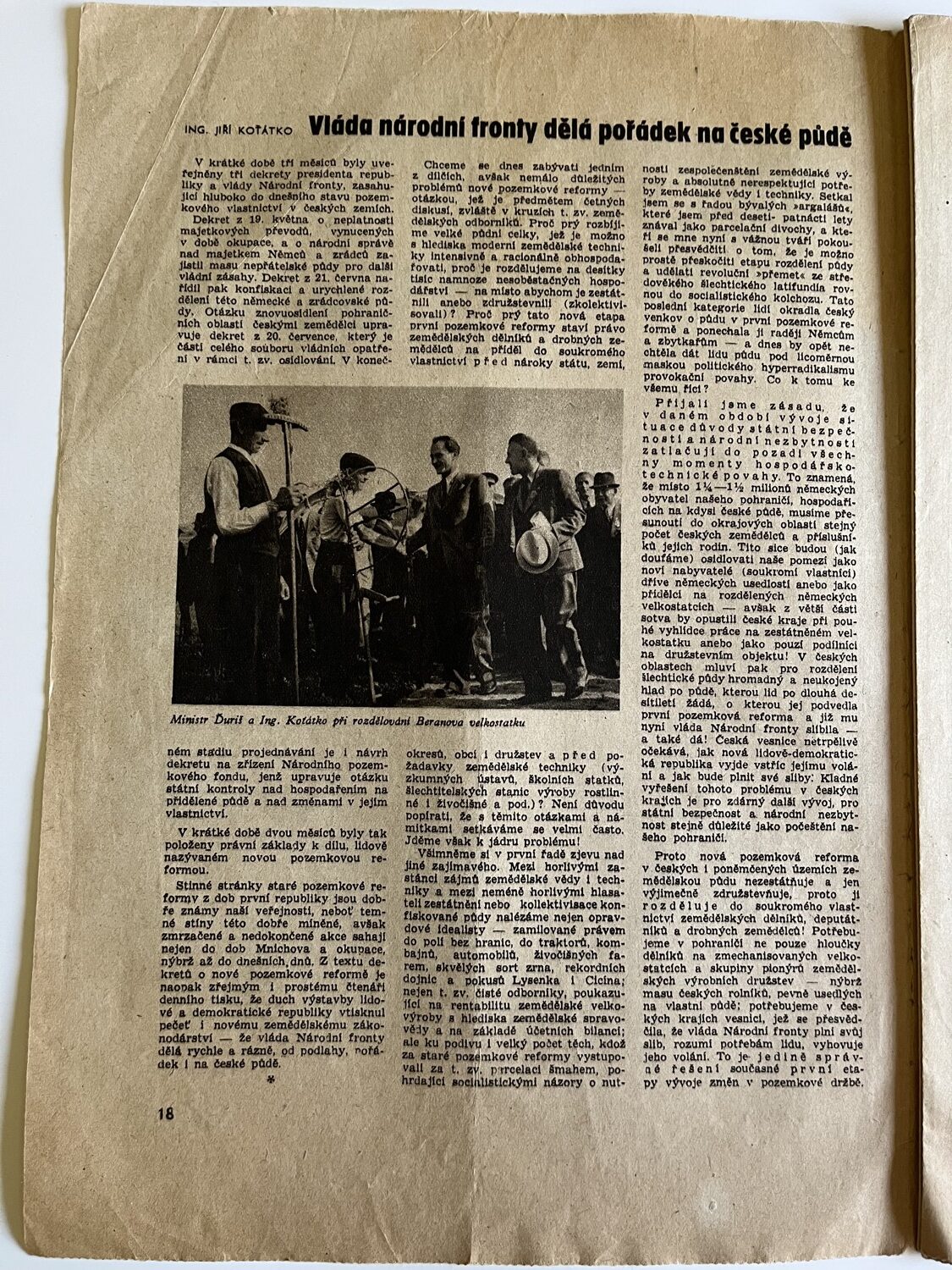 Tvorba - týdeník pro kulturu a politiku, 5 ks 1945 / 1946 - Obrázek 16