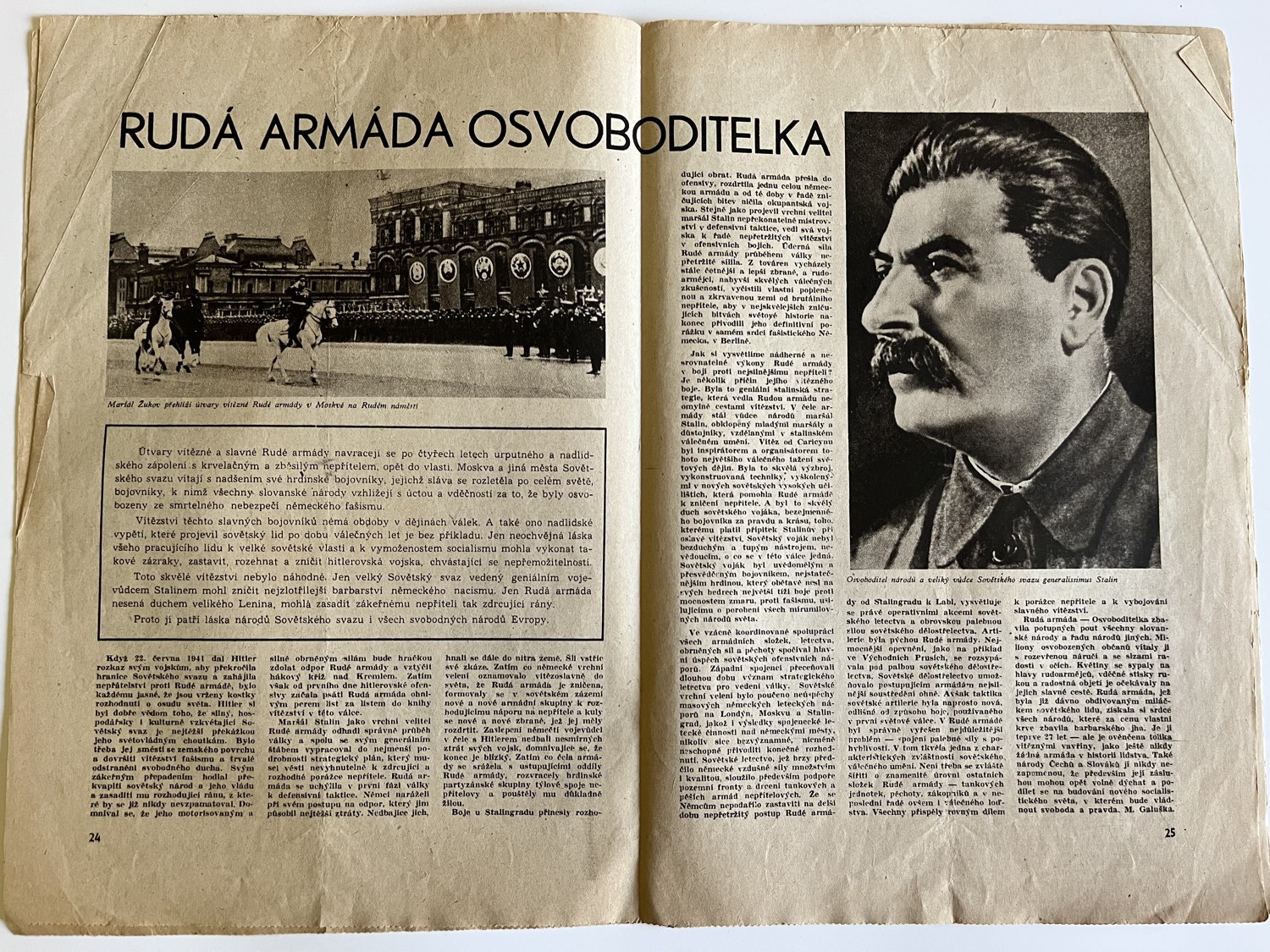 Tvorba - týdeník pro kulturu a politiku, 5 ks 1945 / 1946 - Obrázek 17