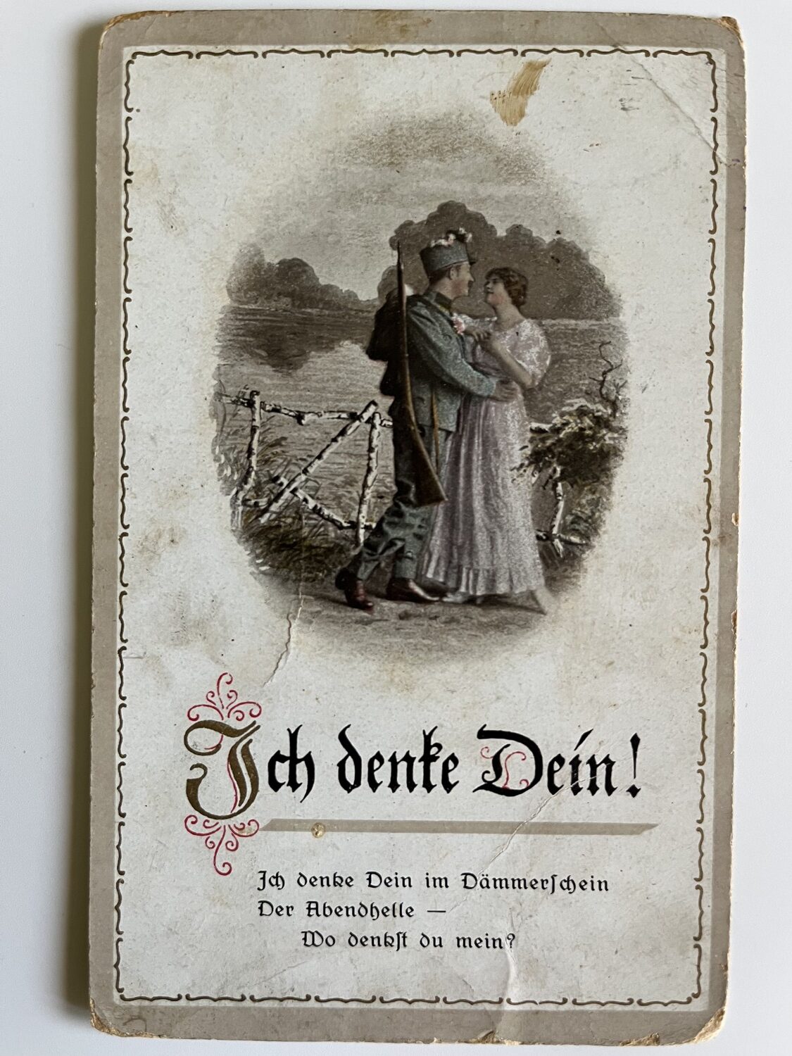 Vojenská pohlednice RU, WW1 Vojáci, vojákyně, kolo, razítka 11 ks - Obrázek 4