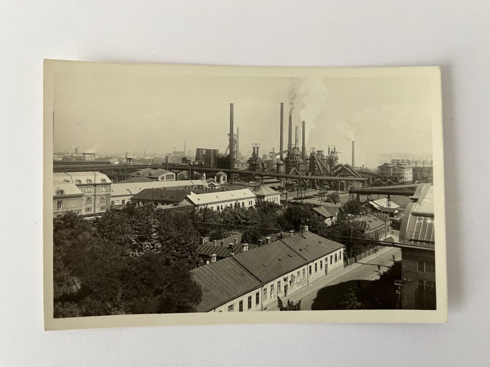 Pohlednice místopis Moravská Ostrava - Vítkovické železárny