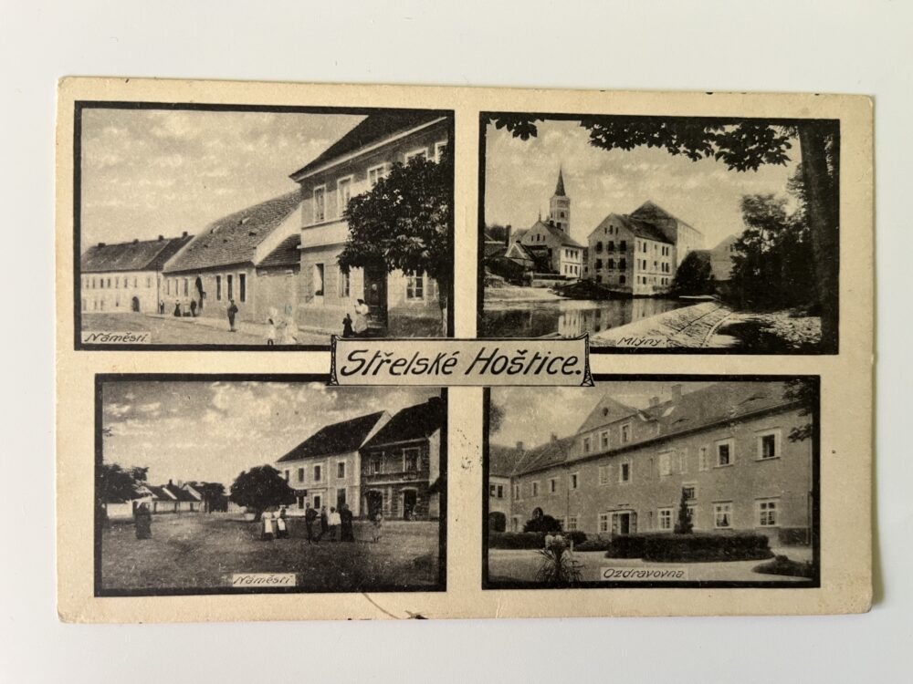 Pohlednice Střelské Hoštice - Ozdravovna, Mlýny okres Strakonice