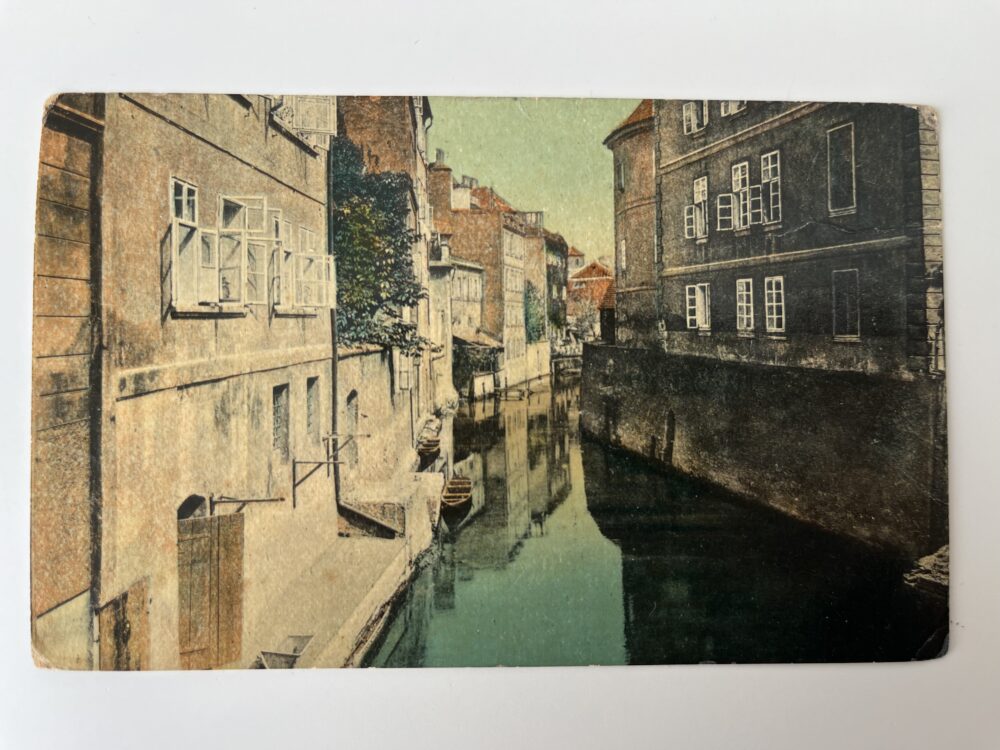 Pohlednice místopis - Benátky v Praze