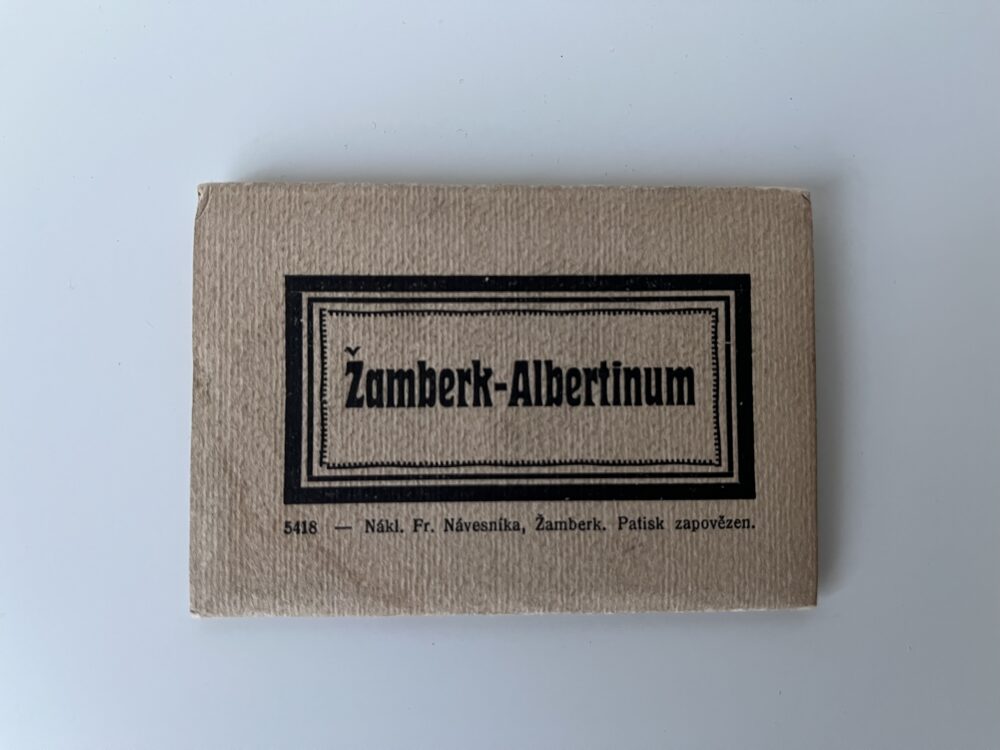 Leporelo Žamberk - Albertinum, Prof. Dr. Albert  9 snímků