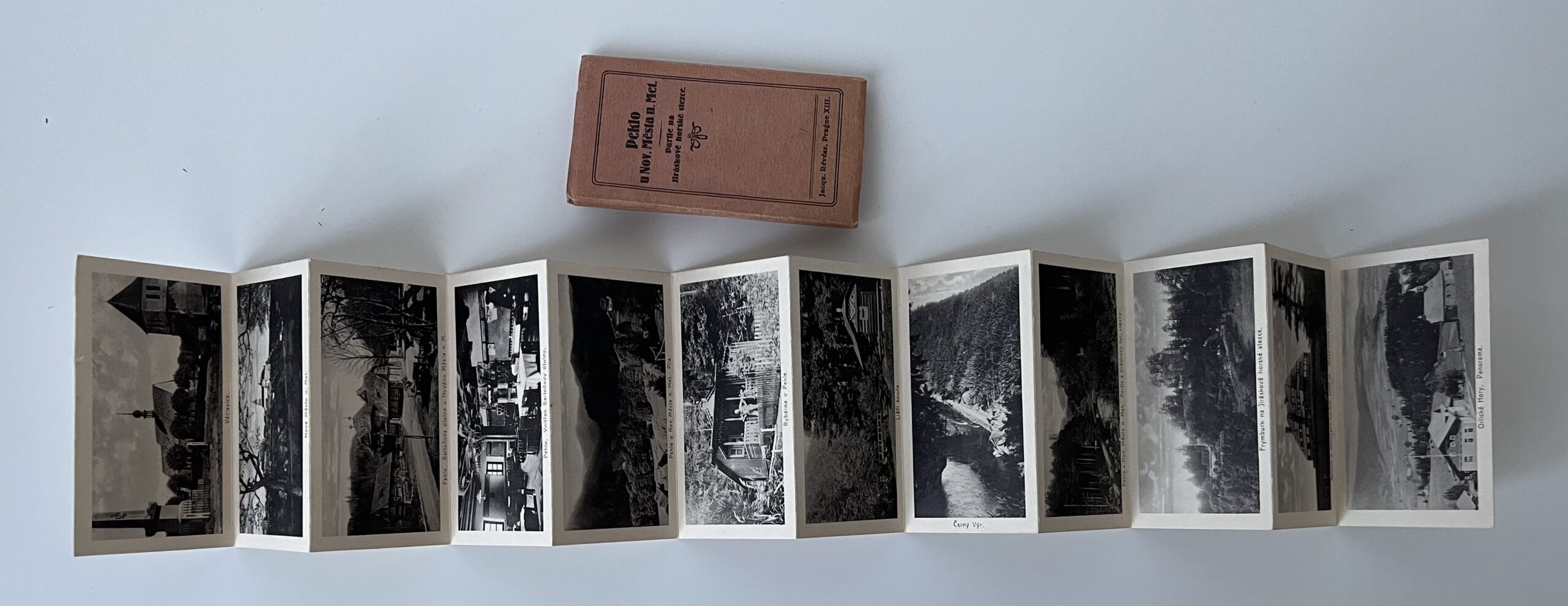 Leporelo Peklo u Nového Města nad Metují, razítko Peklo 12 snímků - Obrázek 2