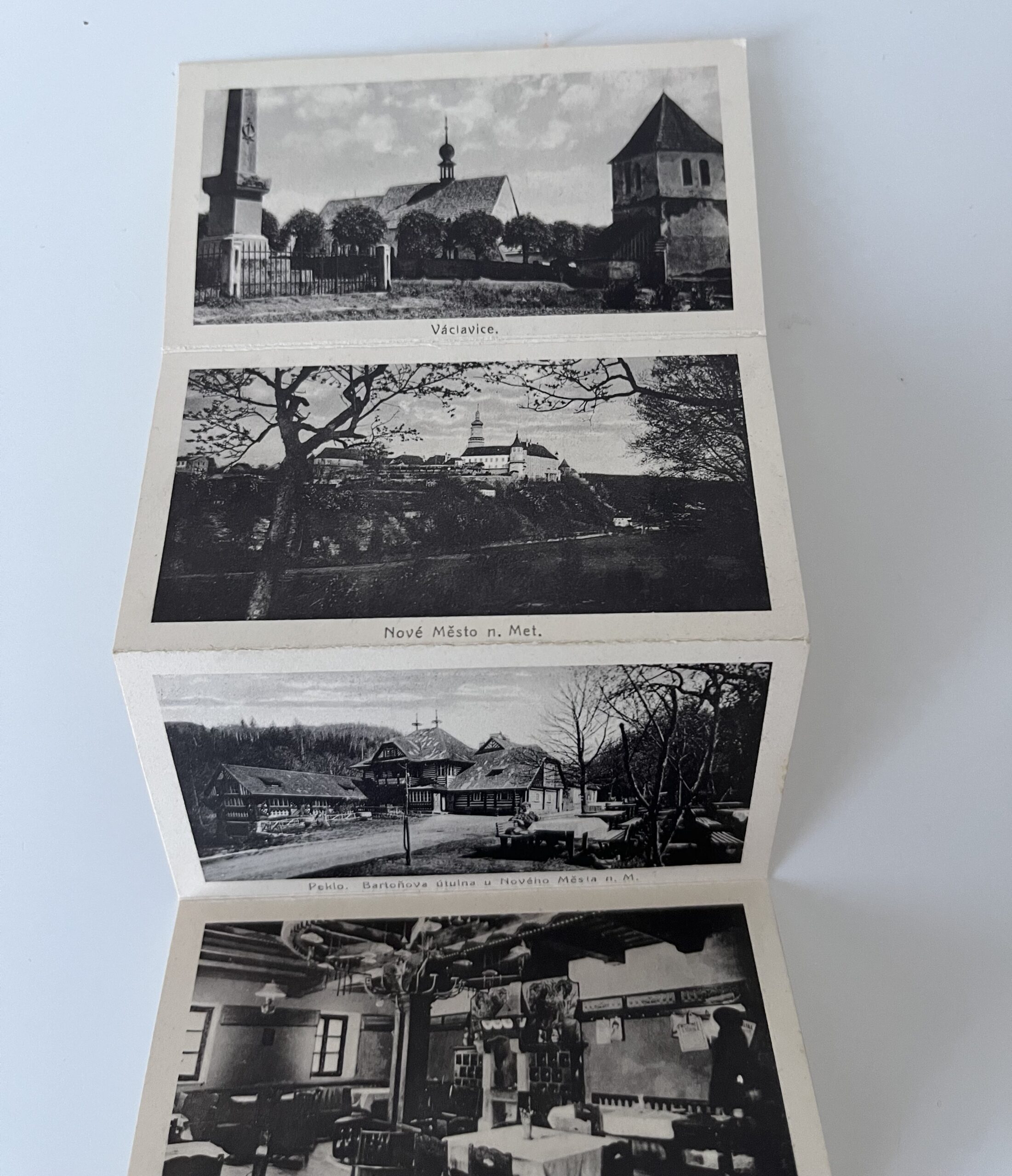 Leporelo Peklo u Nového Města nad Metují, razítko Peklo 12 snímků - Obrázek 3