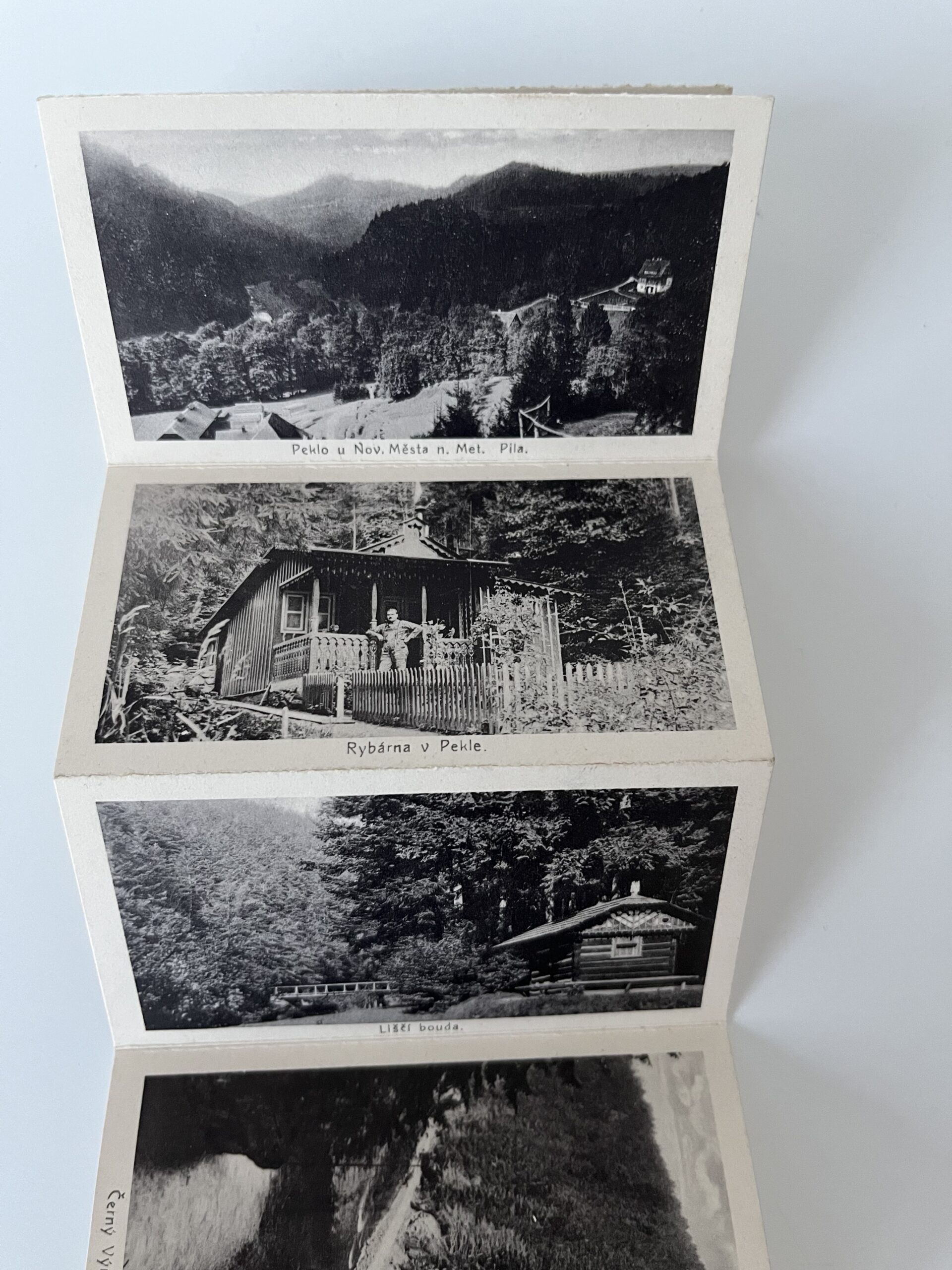 Leporelo Peklo u Nového Města nad Metují, razítko Peklo 12 snímků - Obrázek 5