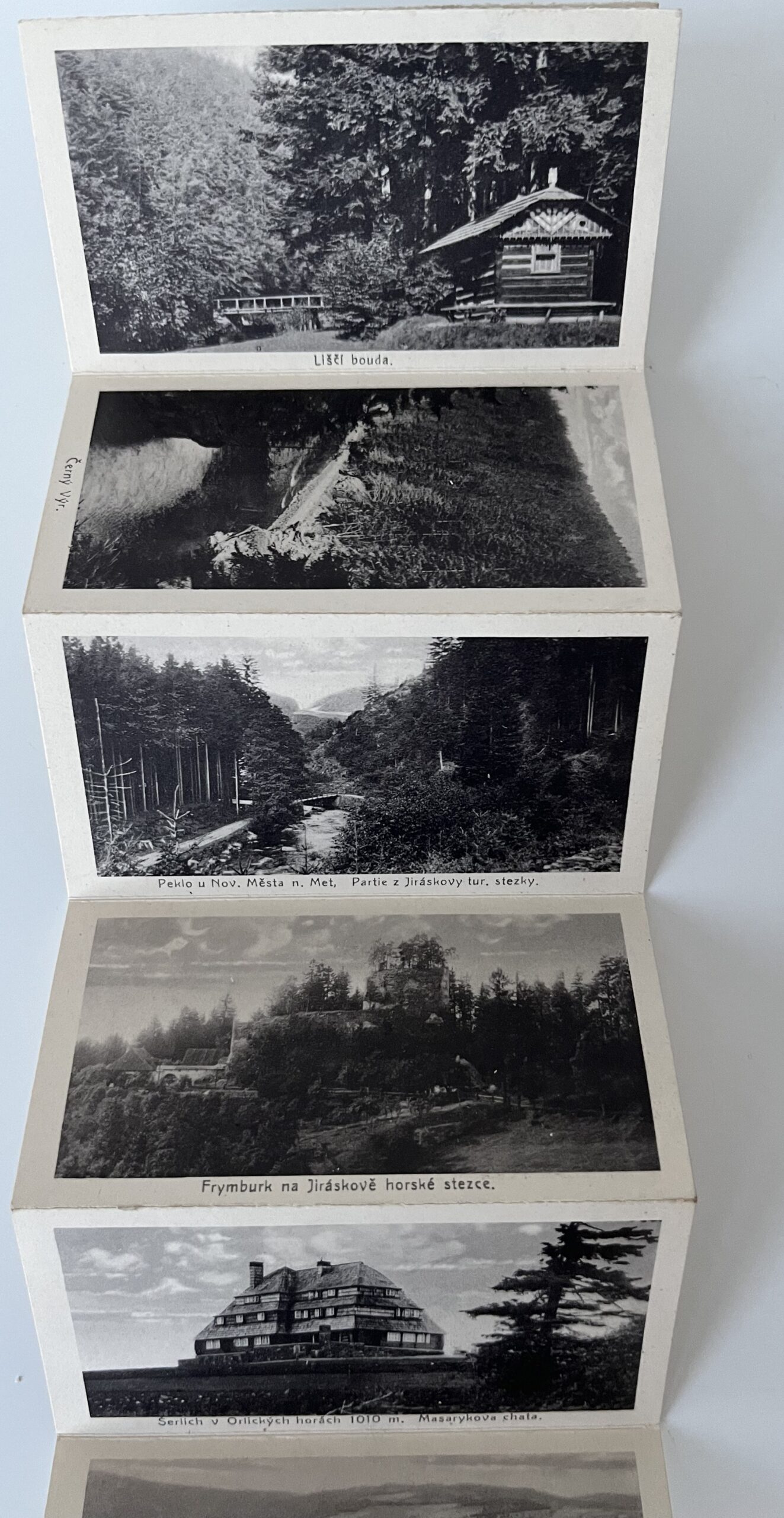 Leporelo Peklo u Nového Města nad Metují, razítko Peklo 12 snímků - Obrázek 6