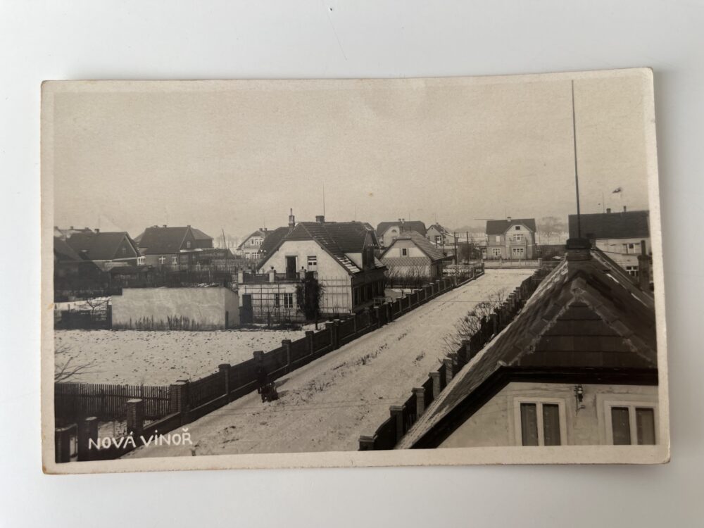 Pohlednice místopis Praha - Nová Vinoř, r.1934