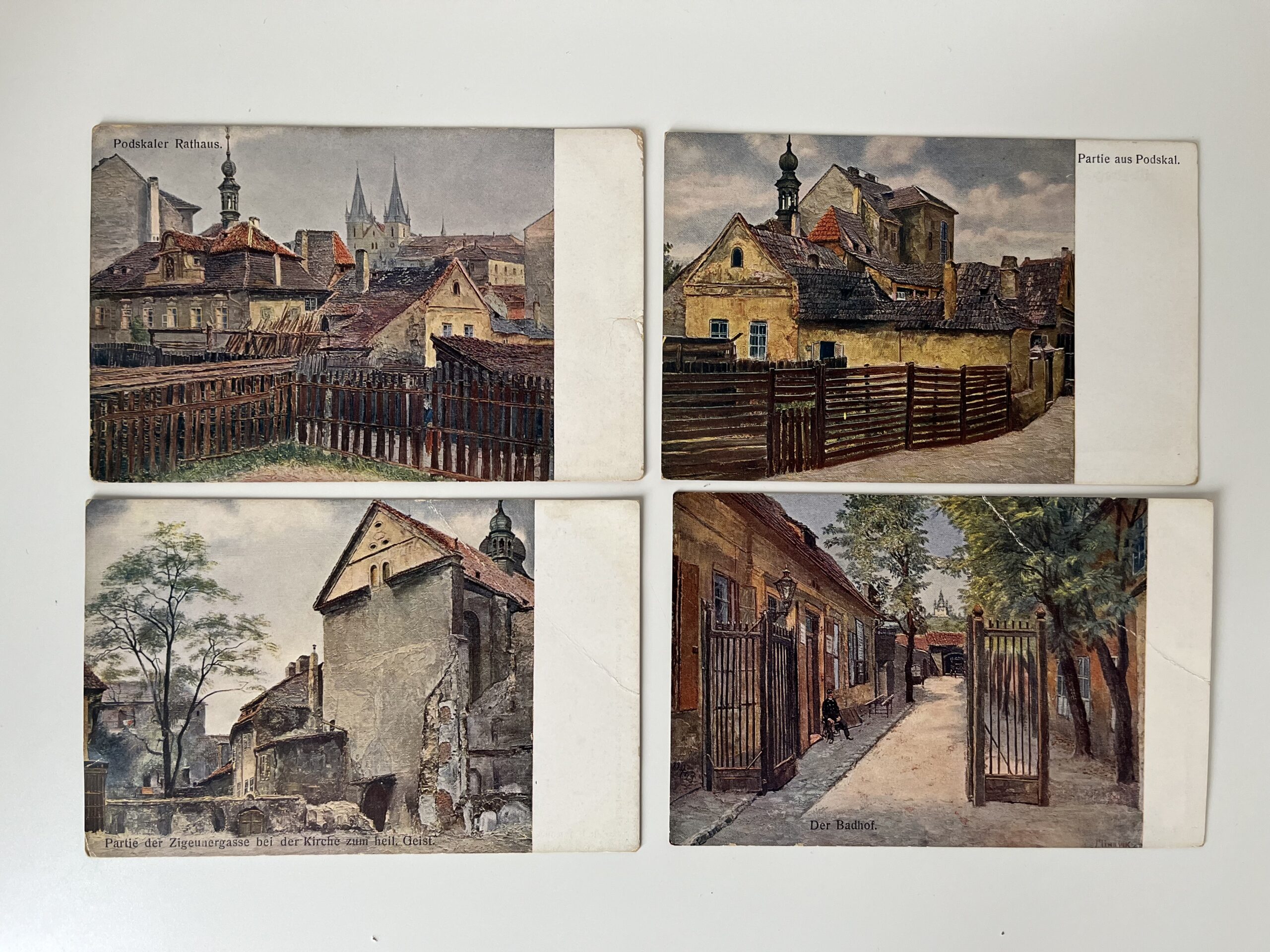 Umělecké dopisnice Praha - Bývalé pražské ghetto, Stará Praha 27 ks - Obrázek 2