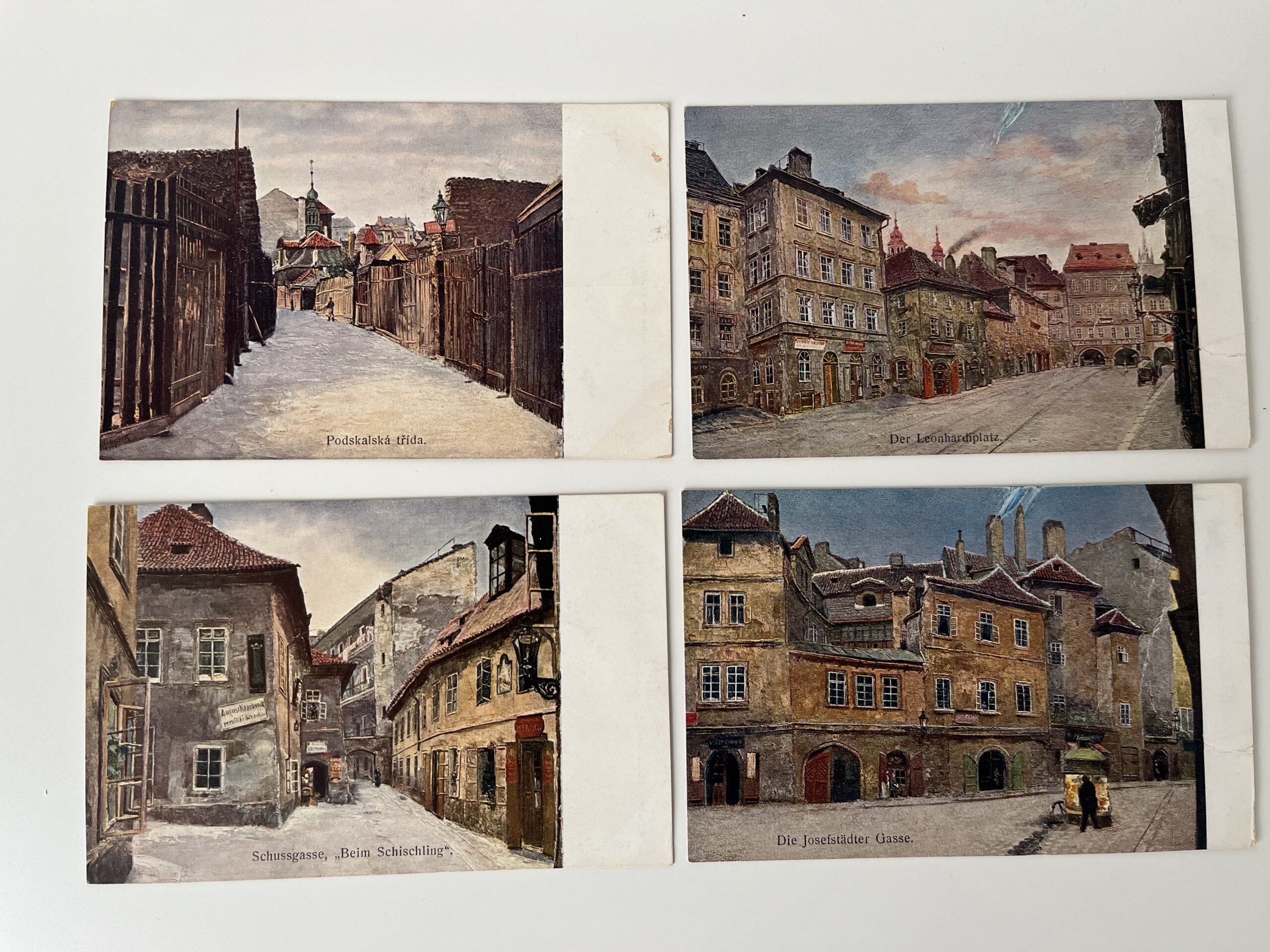 Umělecké dopisnice Praha - Bývalé pražské ghetto, Stará Praha 27 ks - Obrázek 3