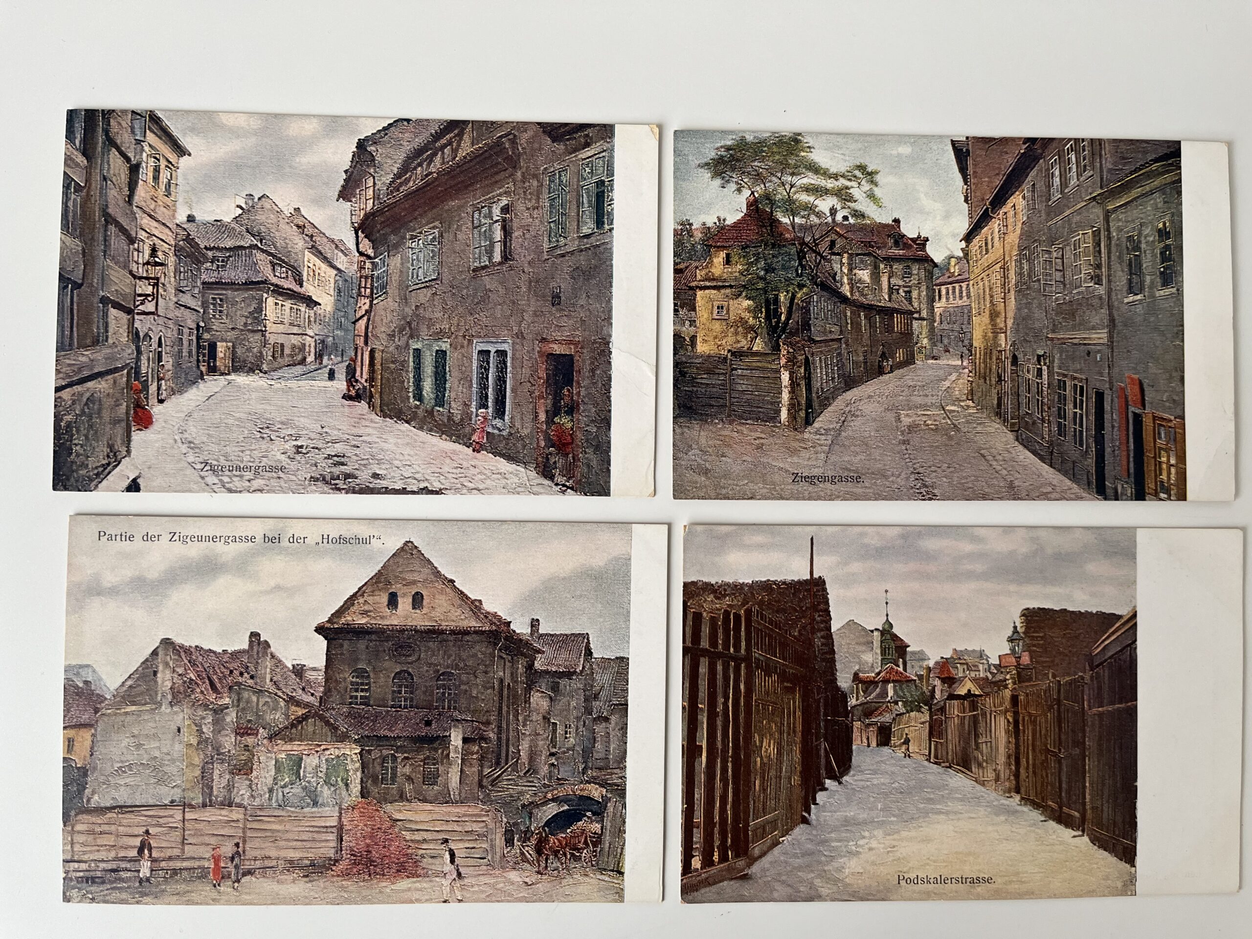 Umělecké dopisnice Praha - Bývalé pražské ghetto, Stará Praha 27 ks - Obrázek 4