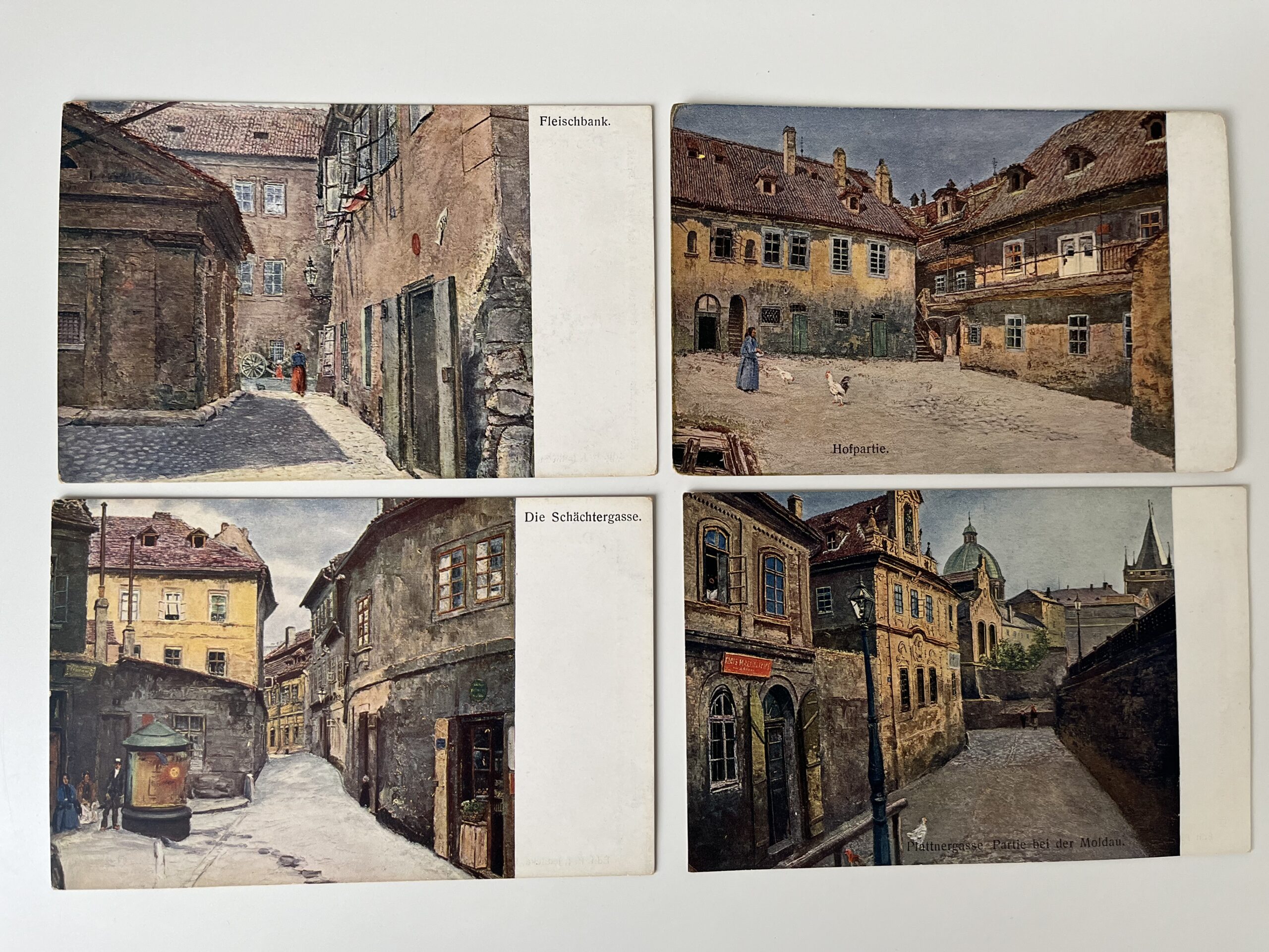 Umělecké dopisnice Praha - Bývalé pražské ghetto, Stará Praha 27 ks - Obrázek 5