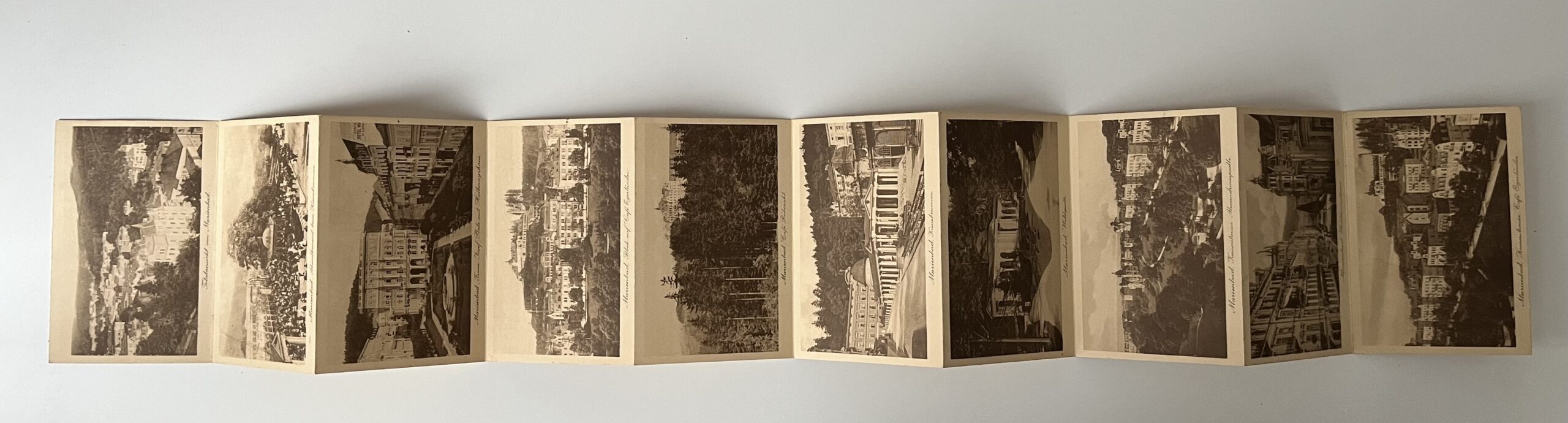 Leporelo, album - Mariánské Lázně, hlubotisk 1.pol.20.st., 4 ks - Obrázek 20